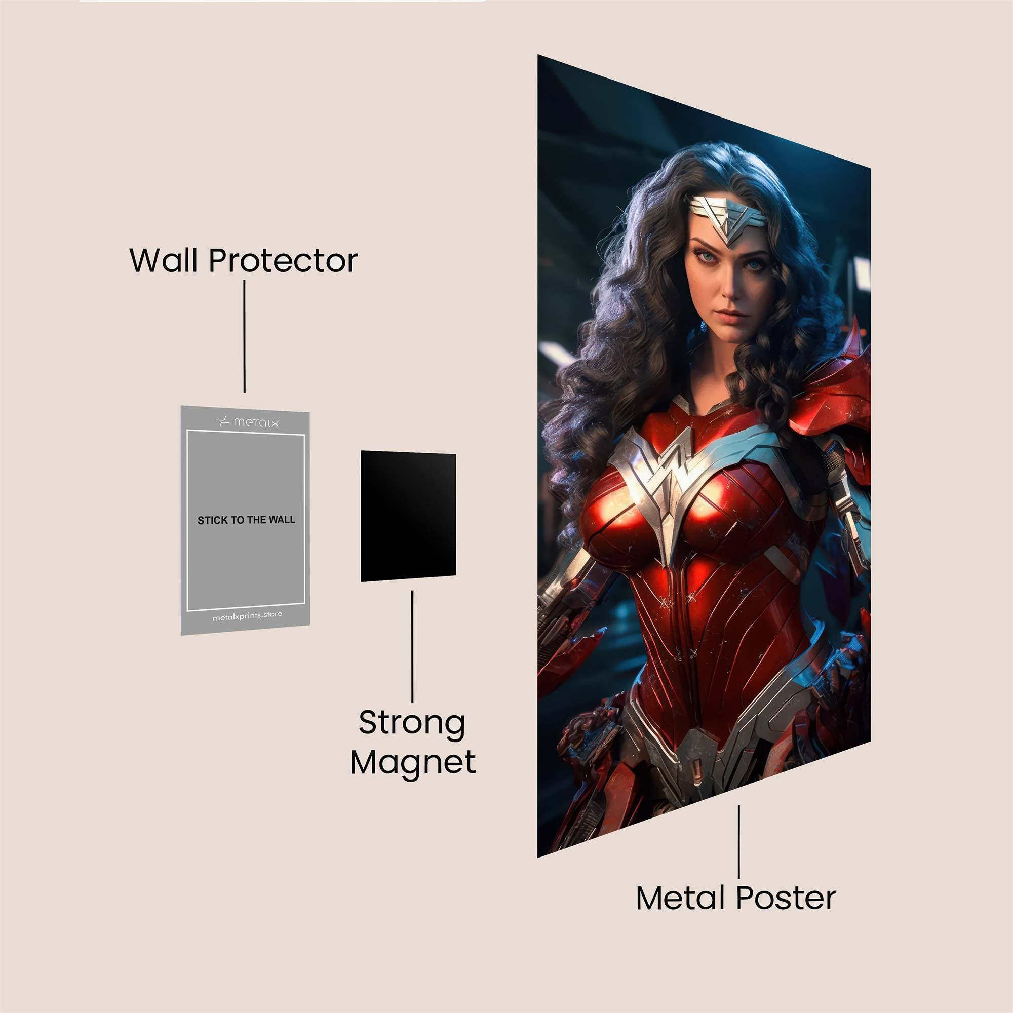 Wonder Radiant Safe Wall Magnetic / M
