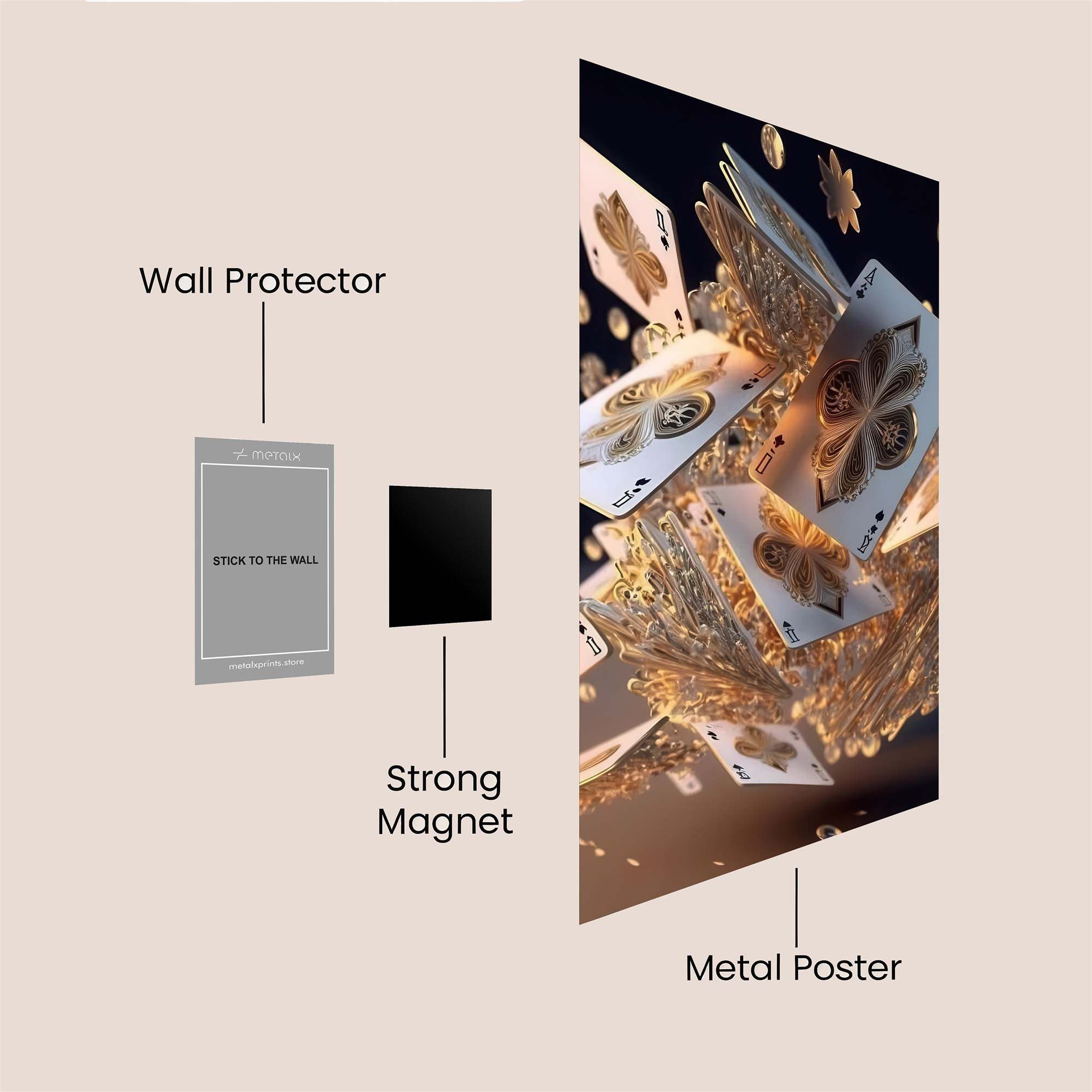 Robot Enigma Safe Wall Magnetic / M