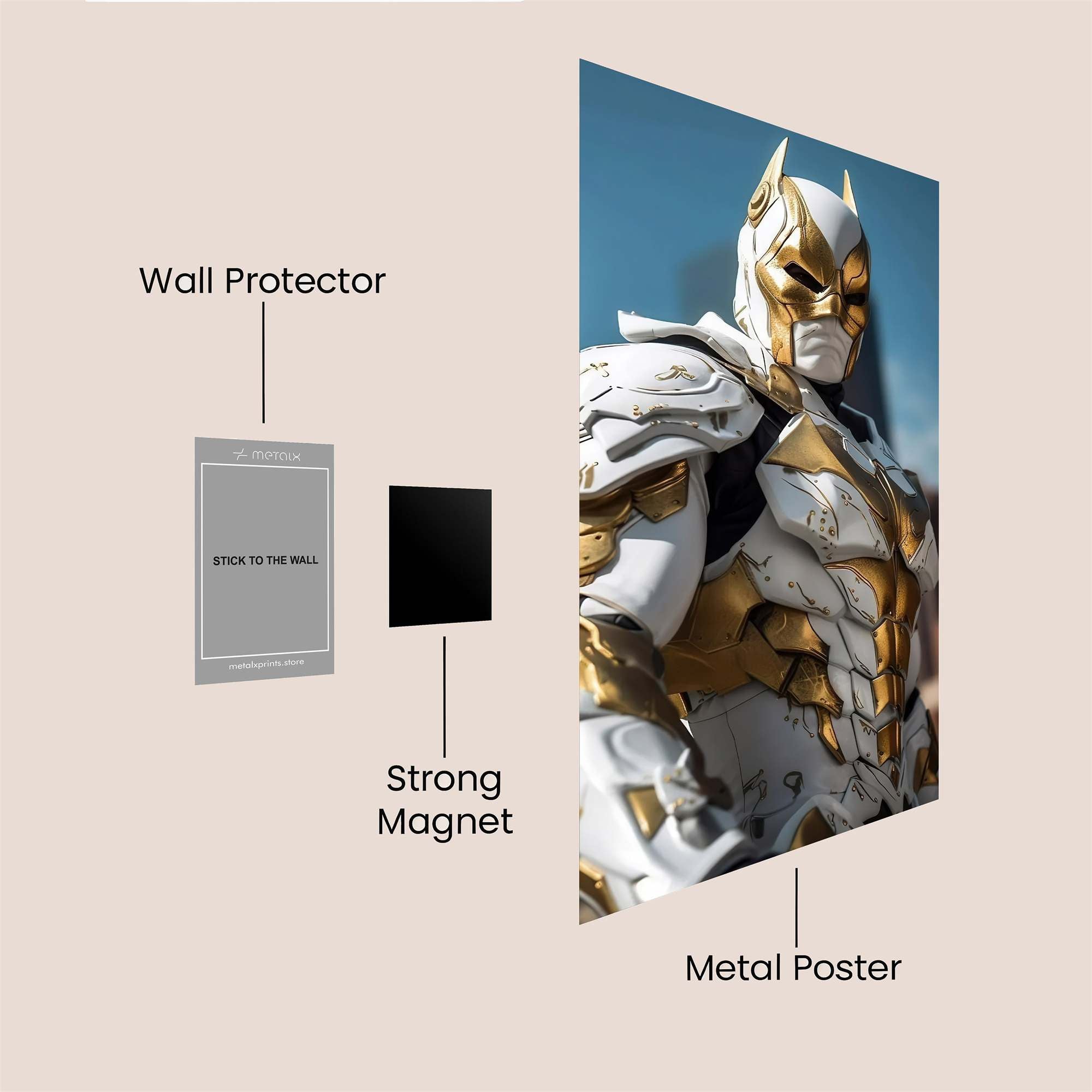 Batman Regal Safe Wall Magnetic / M
