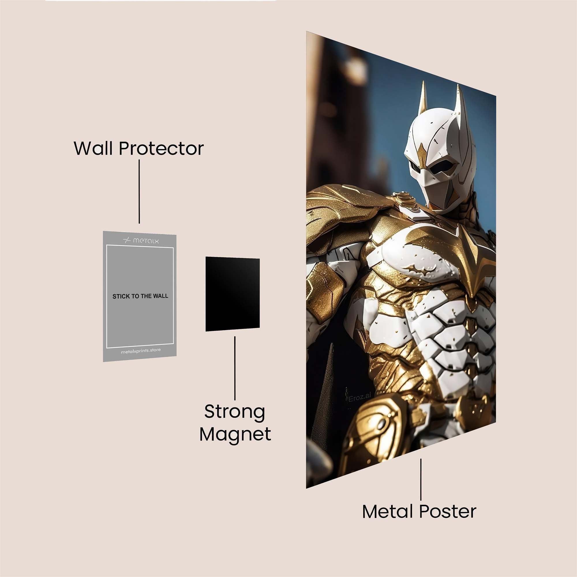 Batman Regal Safe Wall Magnetic / M