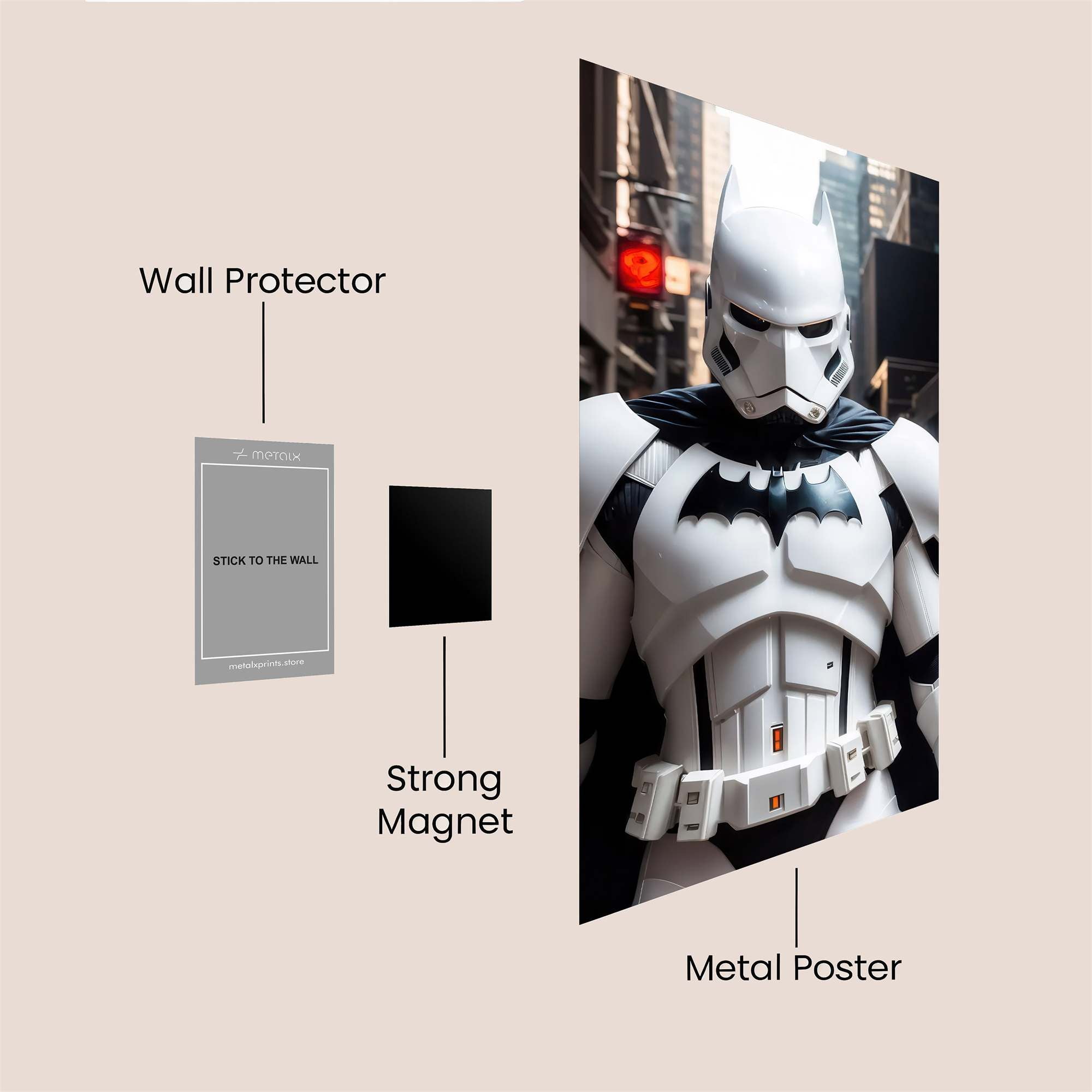Trooper Gloom Safe Wall Magnetic / M