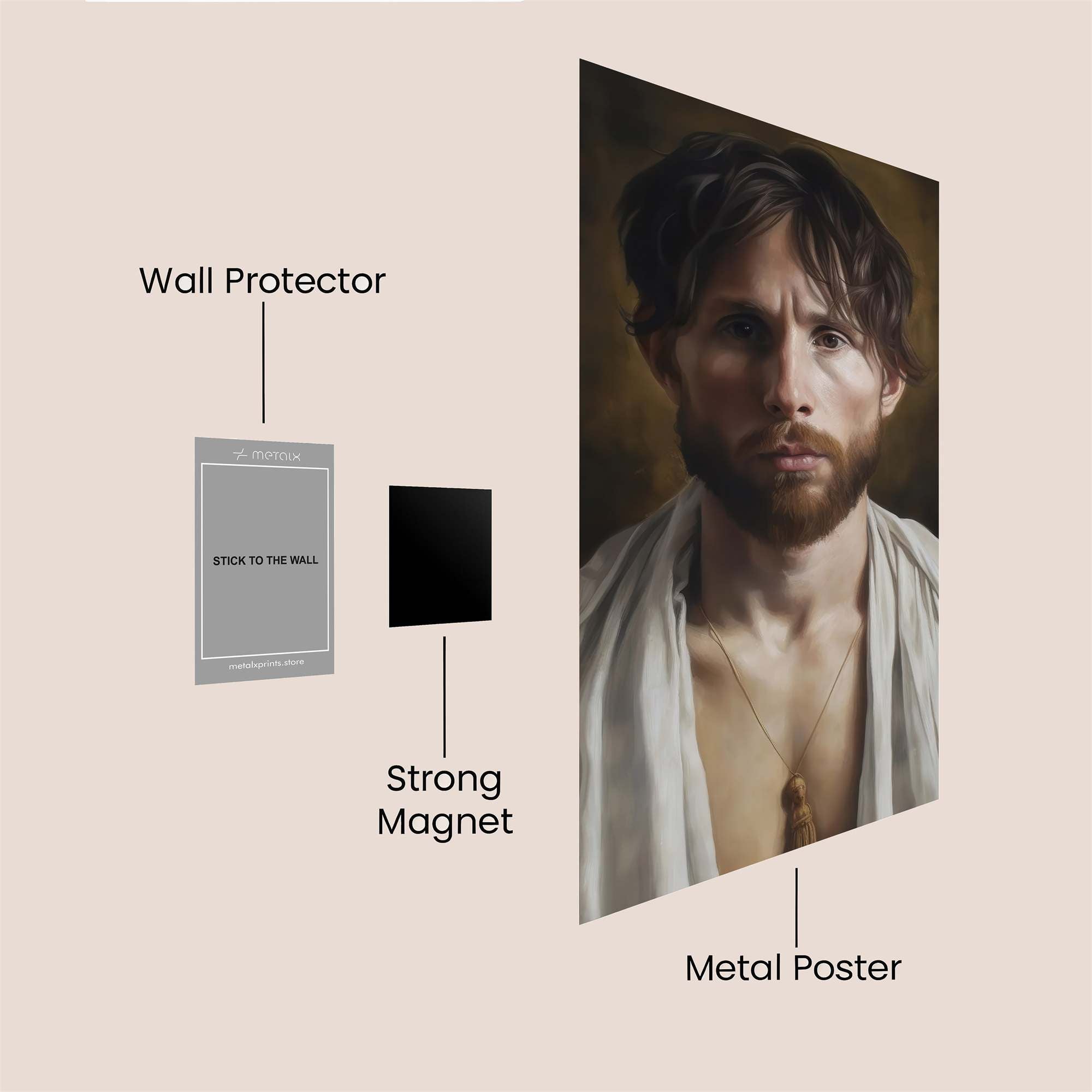 Socrates Serene Safe Wall Magnetic / M