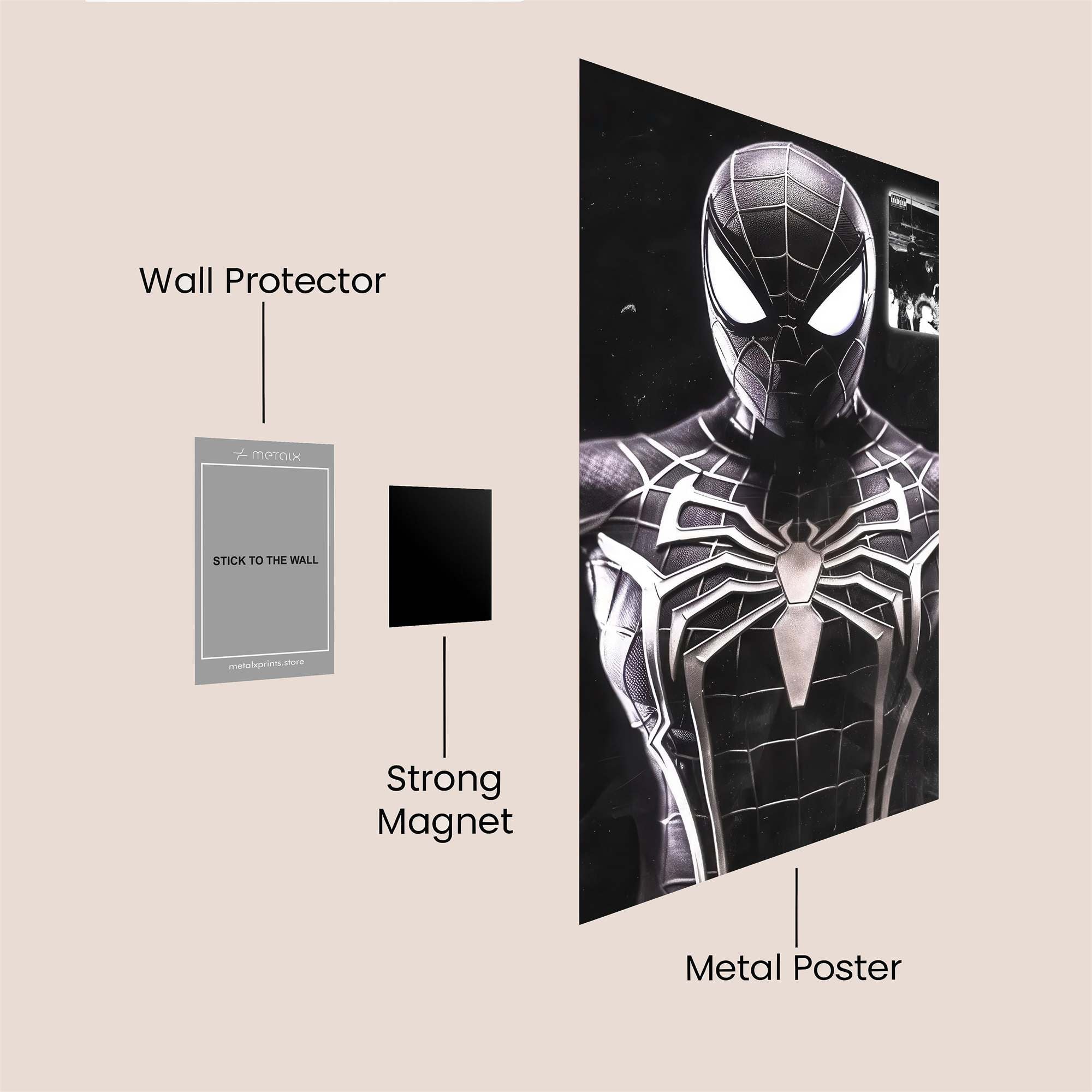 Moonlit Serenity Safe Wall Magnetic / M