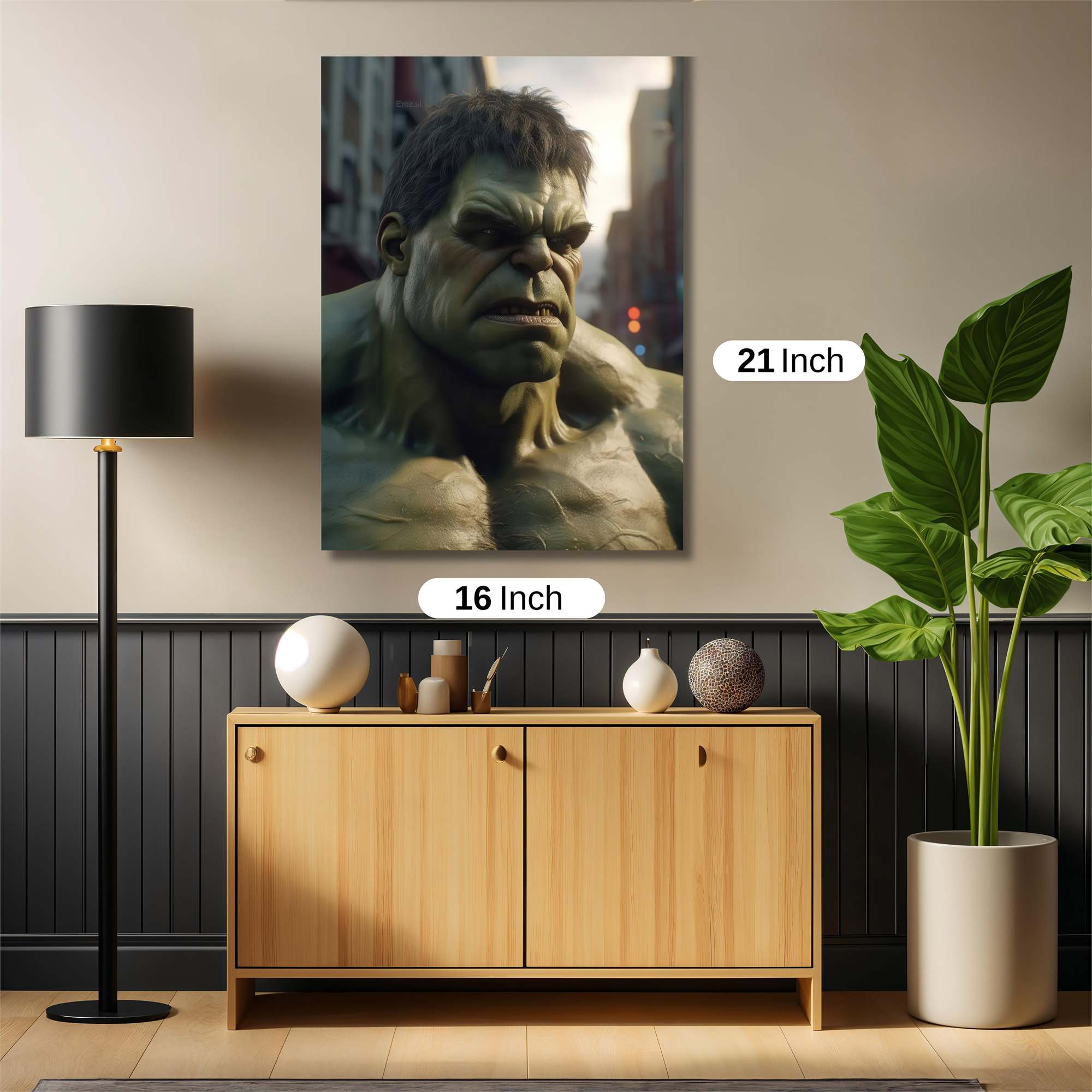 Hulk Intense Safe Wall Magnetic / M