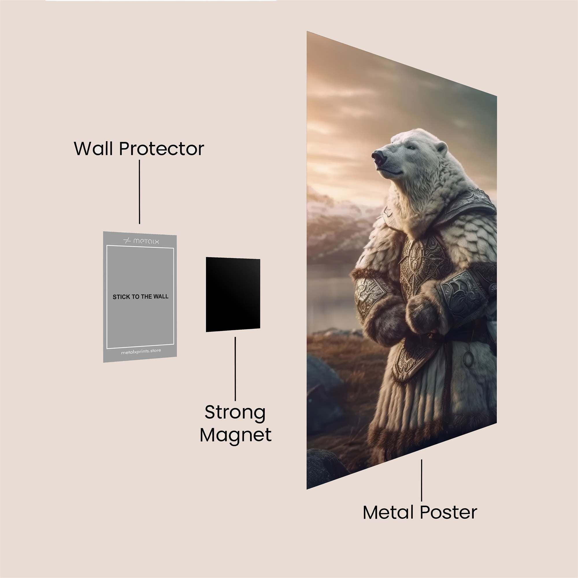 Polar Sentinel Safe Wall Magnetic / M