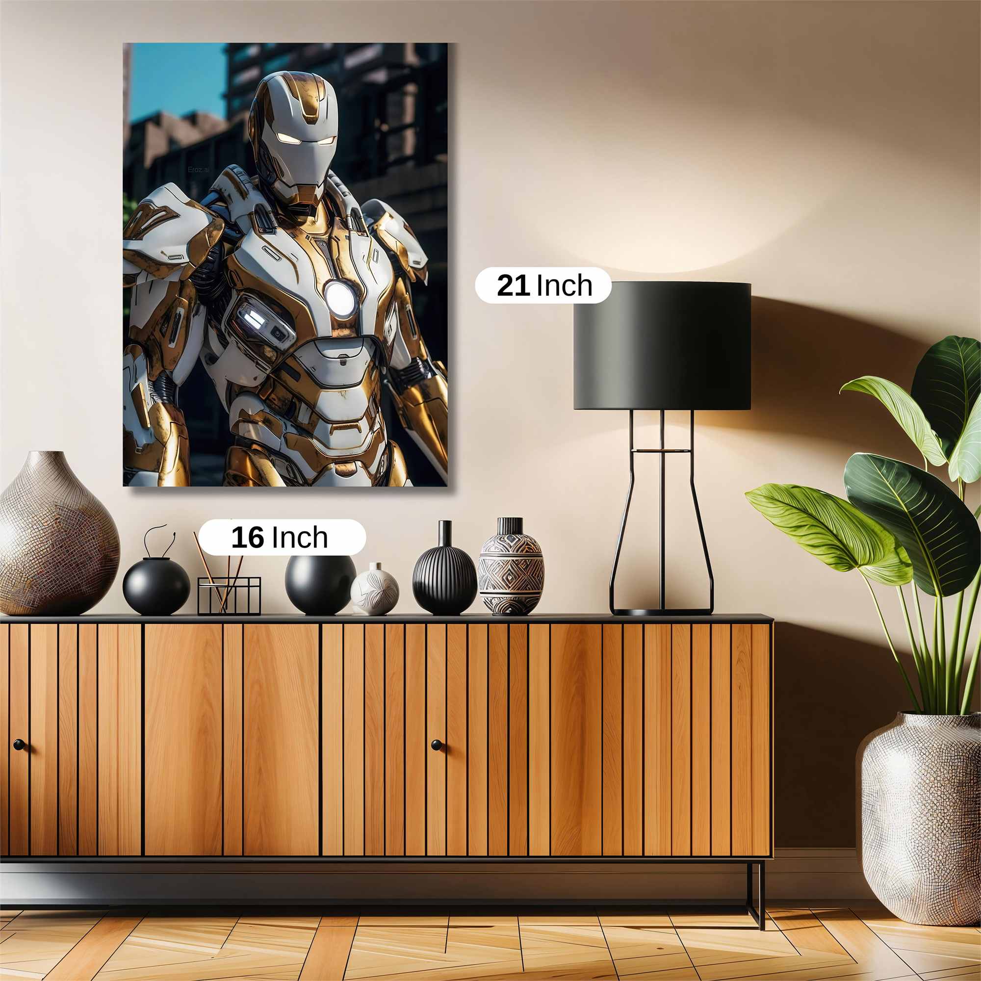 Iron Radiance Safe Wall Magnetic / M