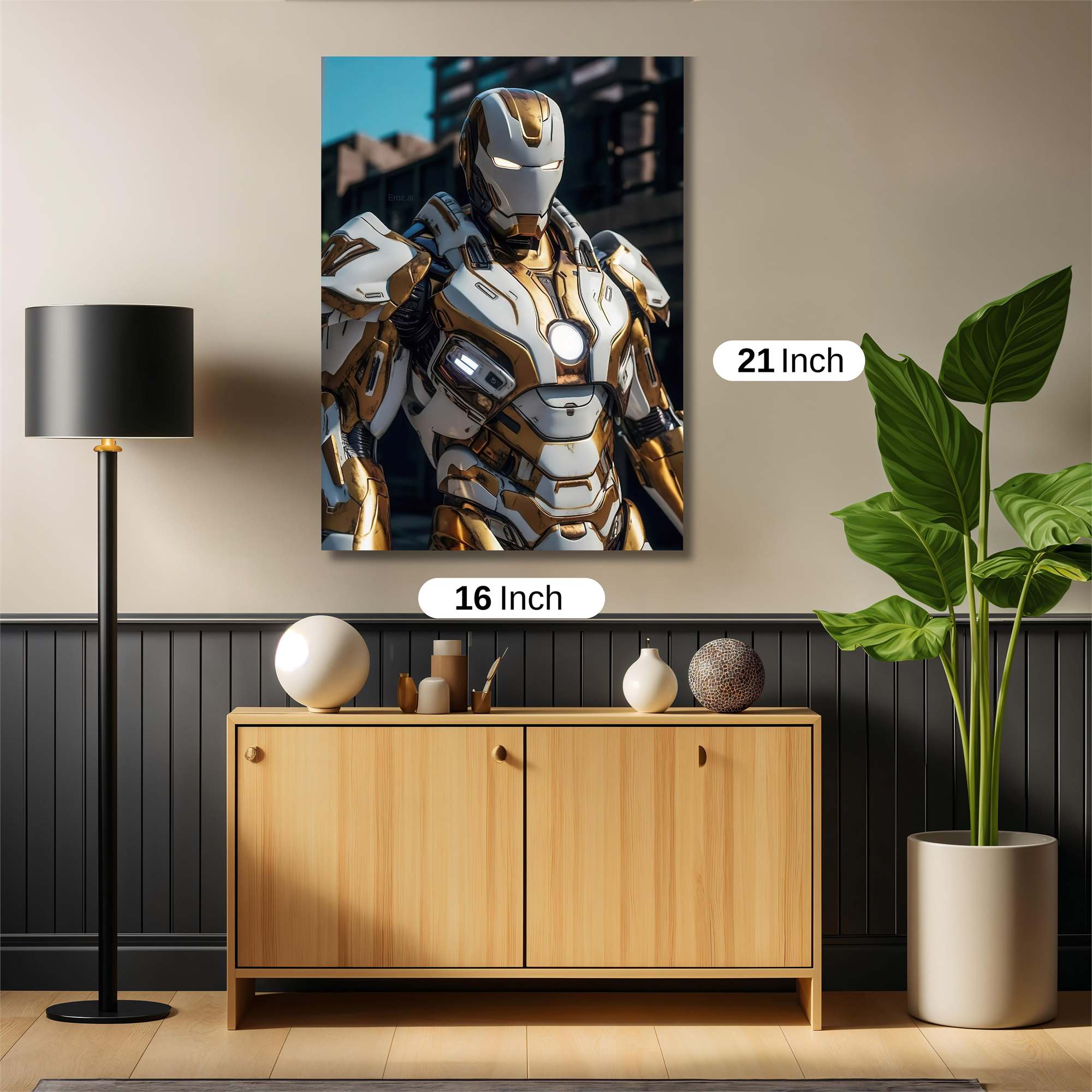 Iron Radiance Safe Wall Magnetic / M