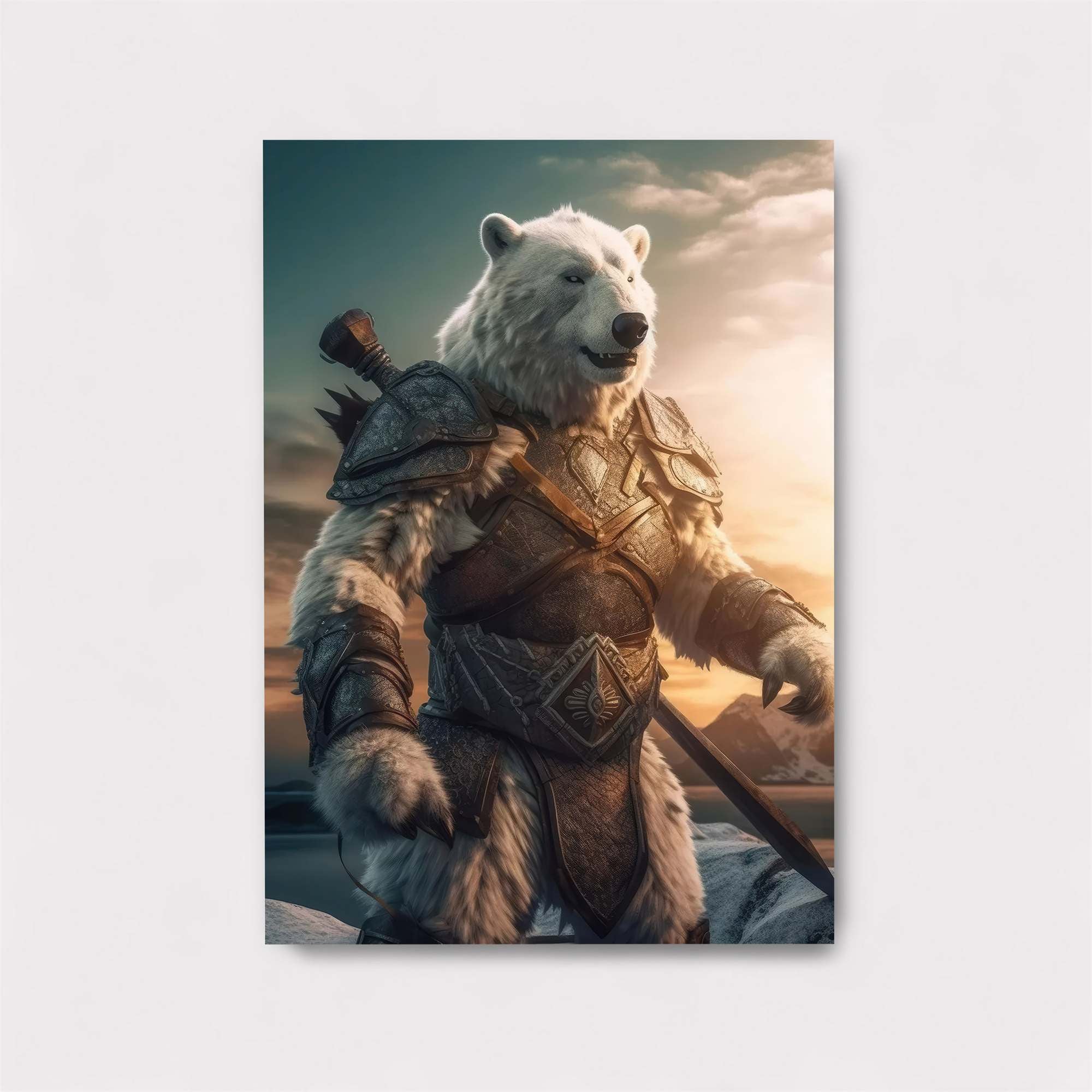 Bear Warrior Safe Wall Magnetic / M