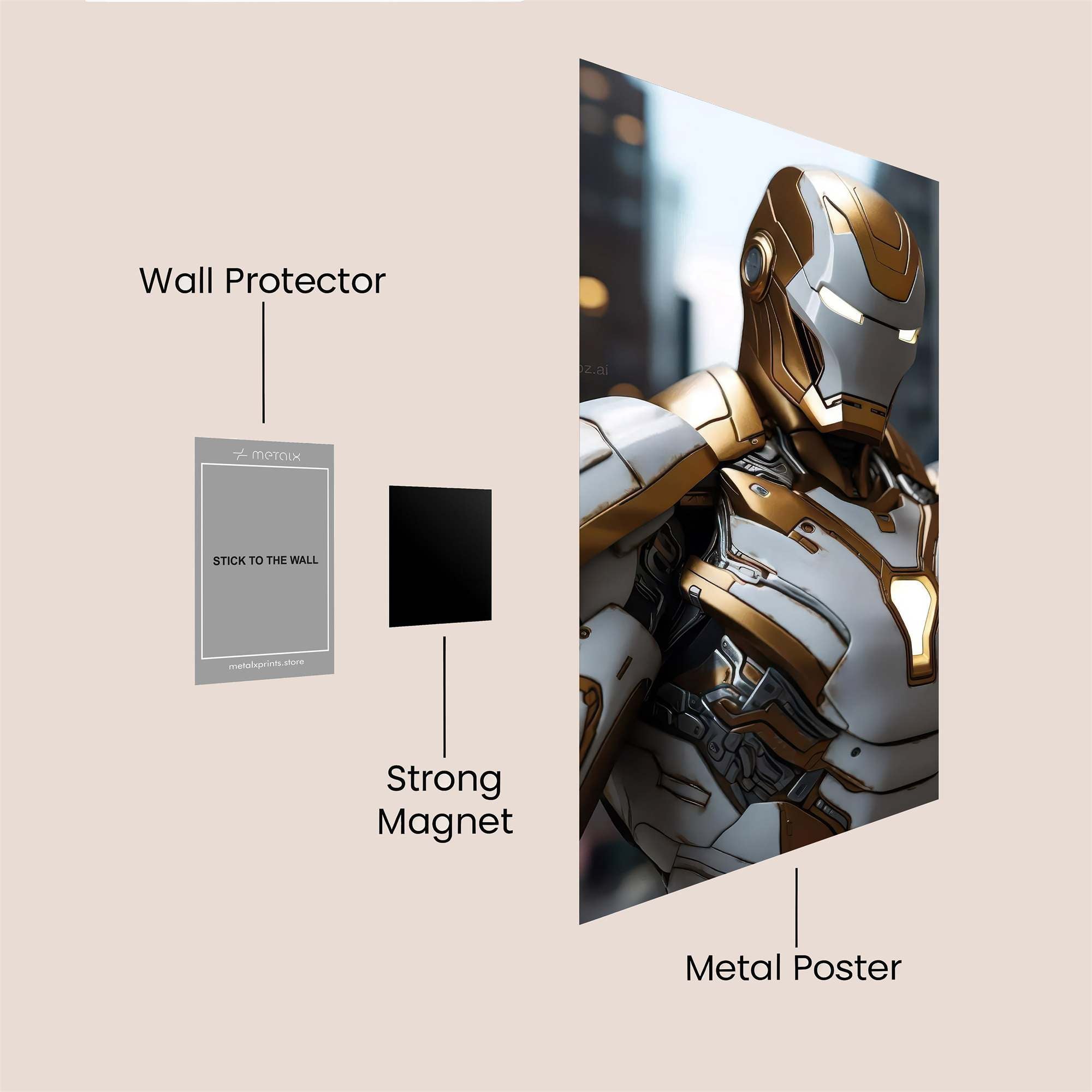 Iron Regal Safe Wall Magnetic / M