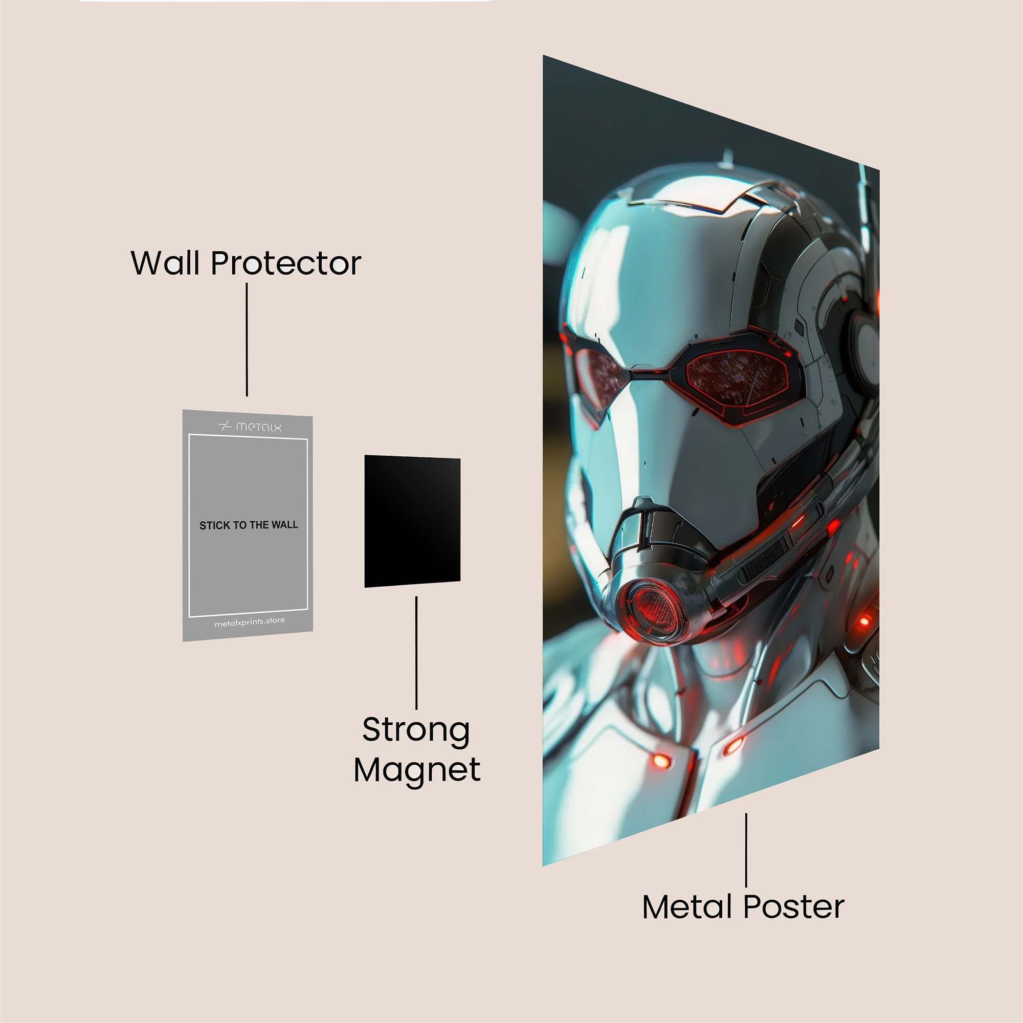 Ant-Man Enigmatic Safe Wall Magnetic / M