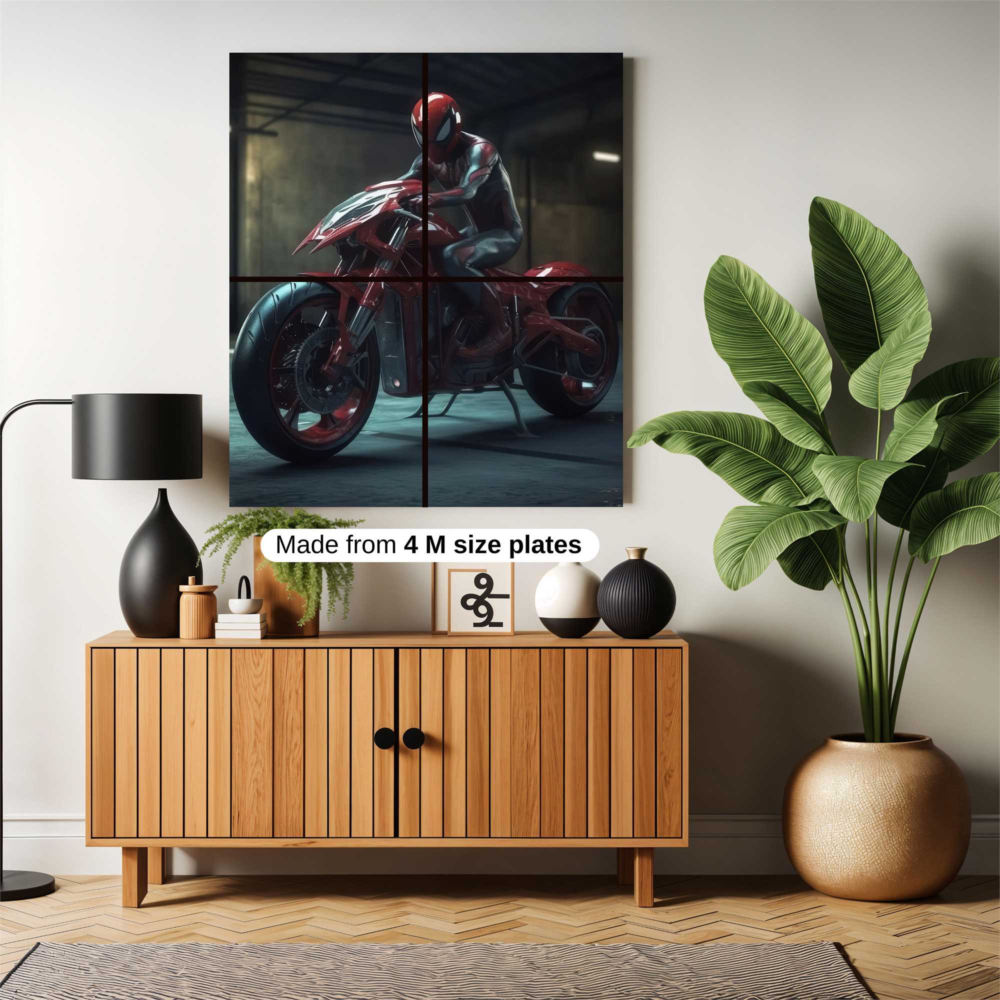 Spider-Rider Safe Wall Magnetic / M