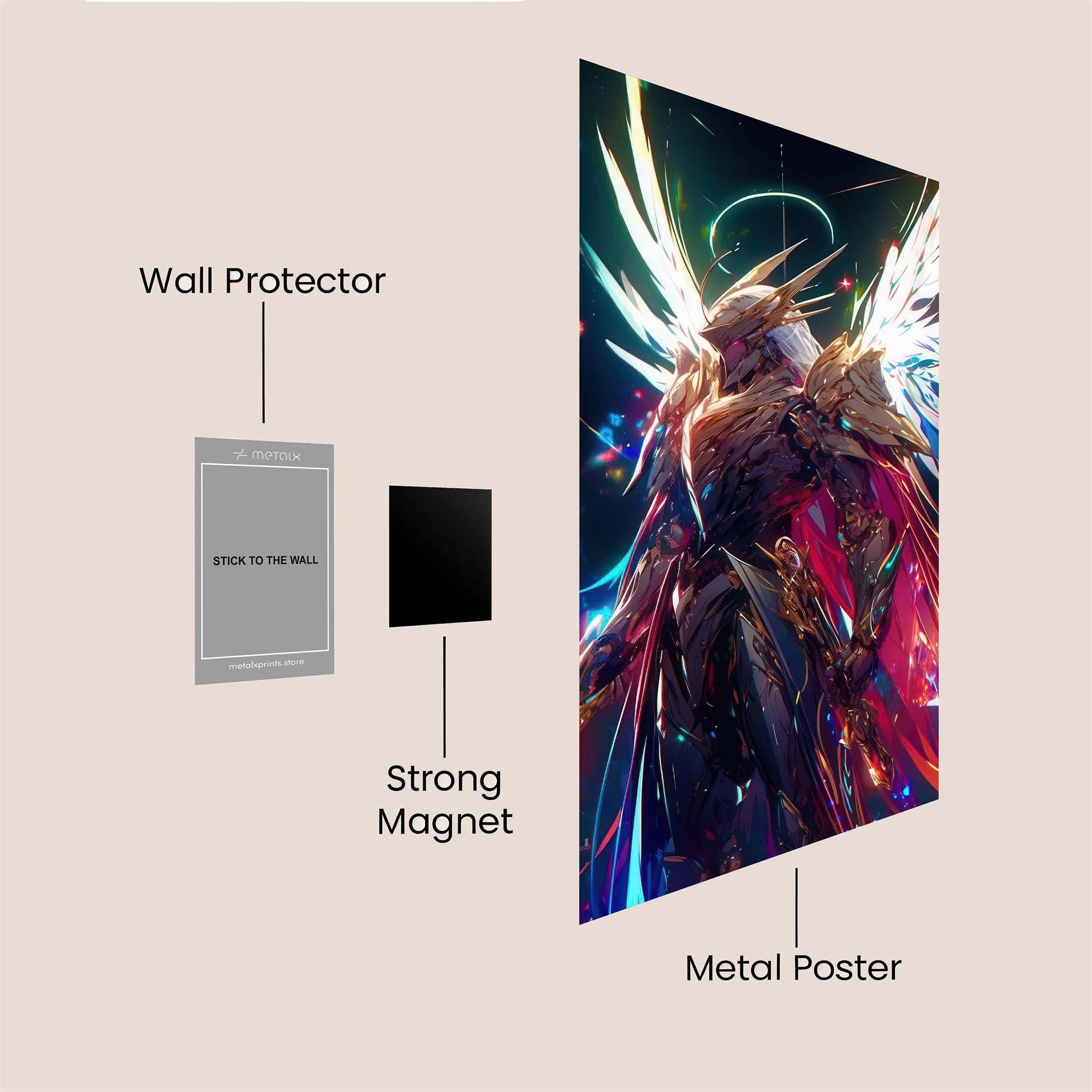 Angel Radiance Safe Wall Magnetic / M