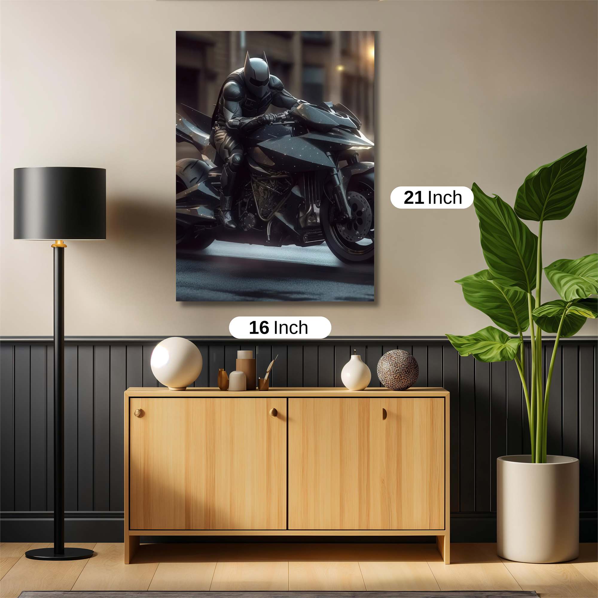 Batman Enigmatic Safe Wall Magnetic / M