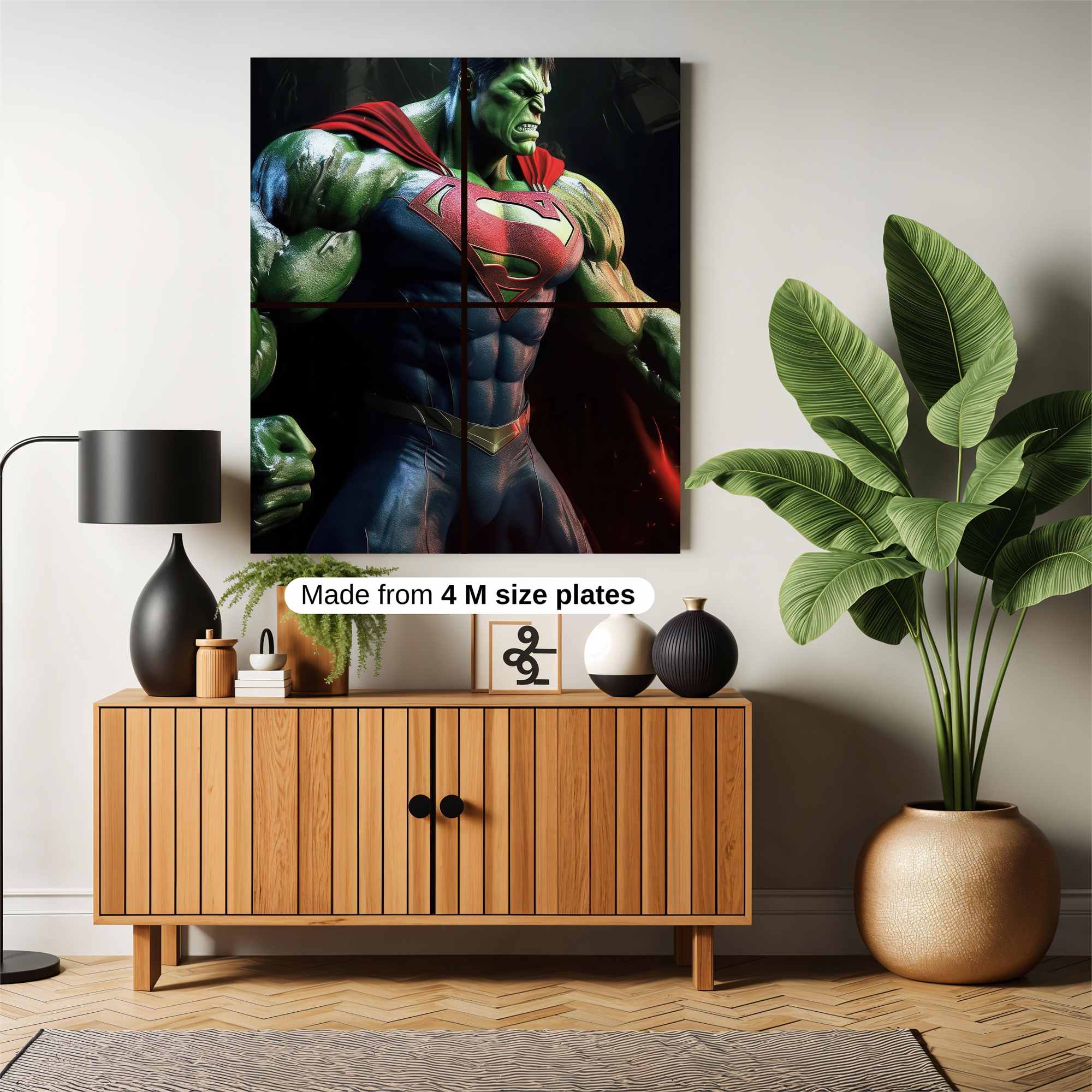 Hulk-Supes Rage Safe Wall Magnetic / M