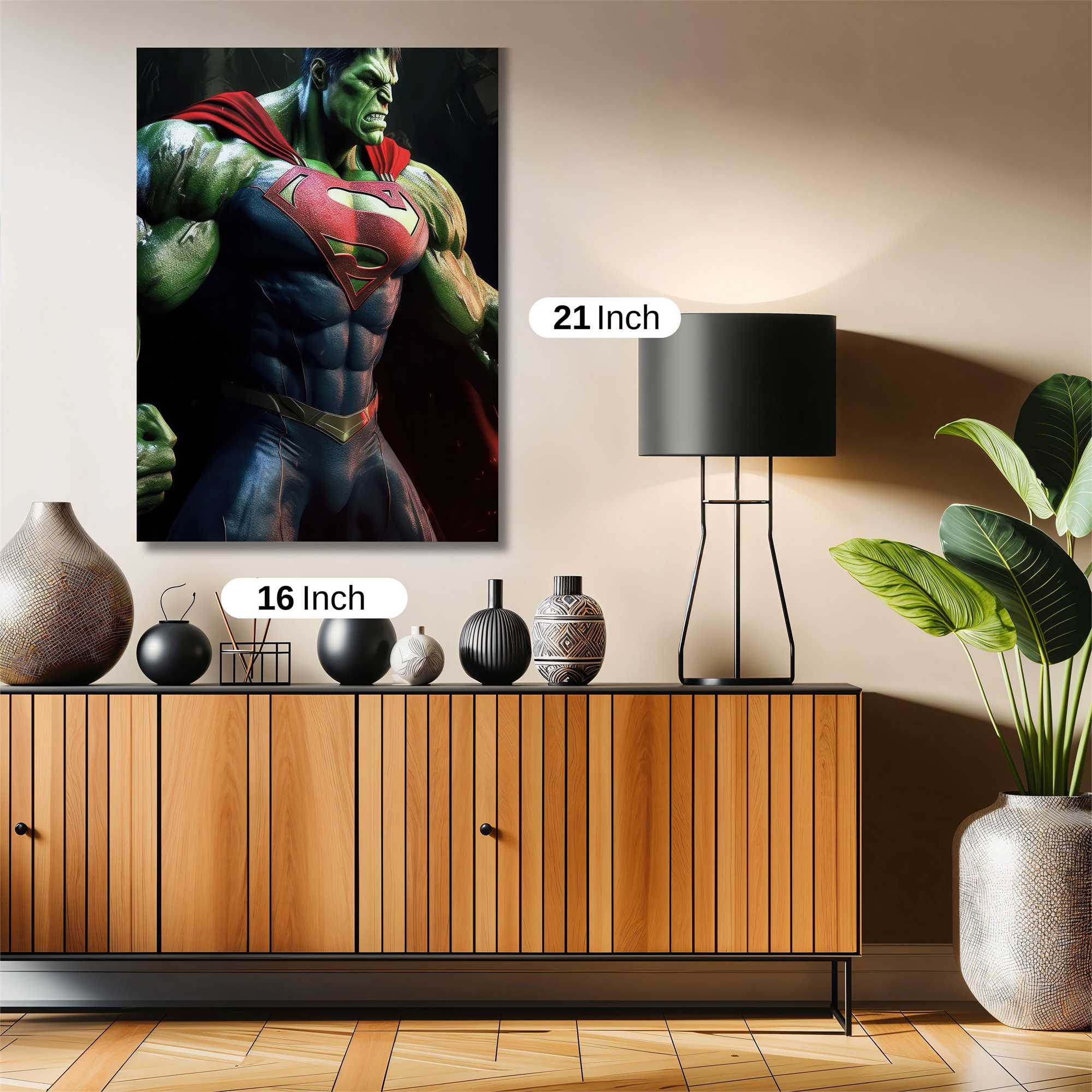 Hulk-Supes Rage Safe Wall Magnetic / M
