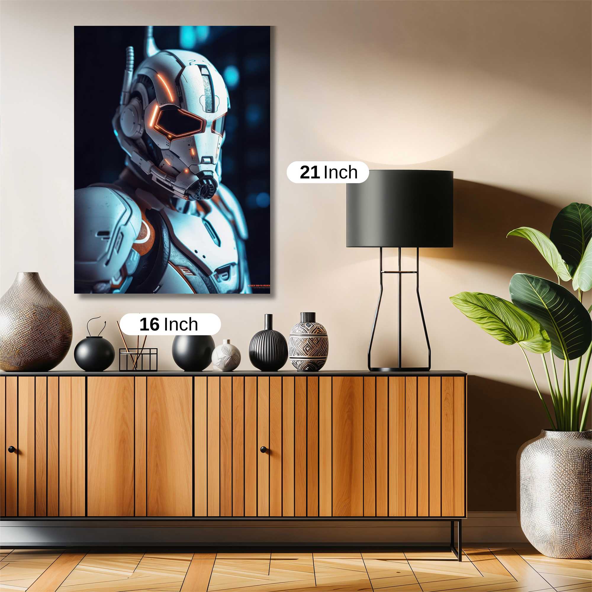 Warrior Serene Safe Wall Magnetic / M