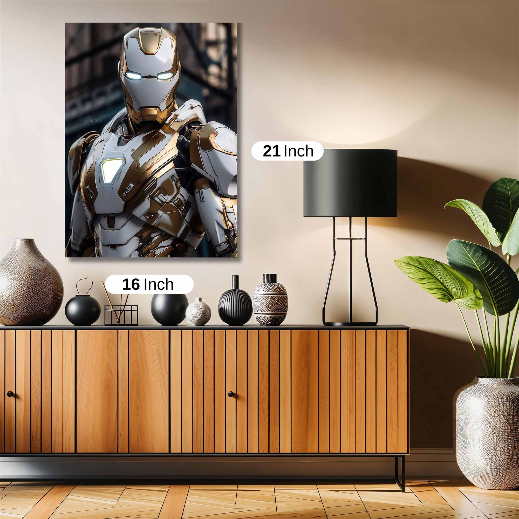 Iron Resplendent Safe Wall Magnetic / M