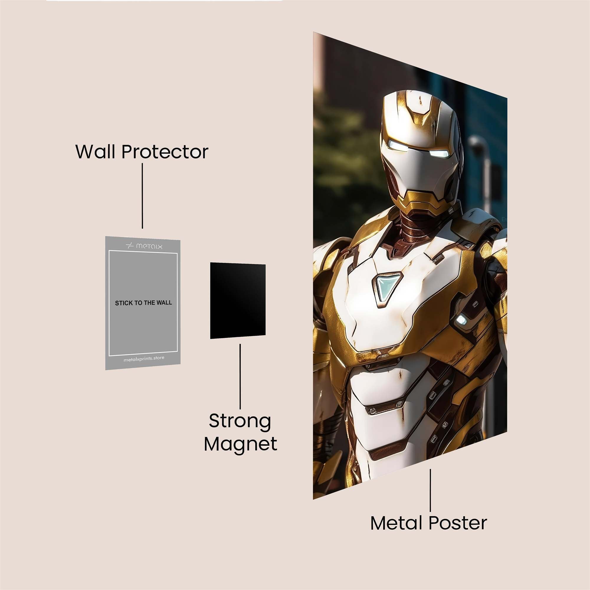 Iron Regal Safe Wall Magnetic / M