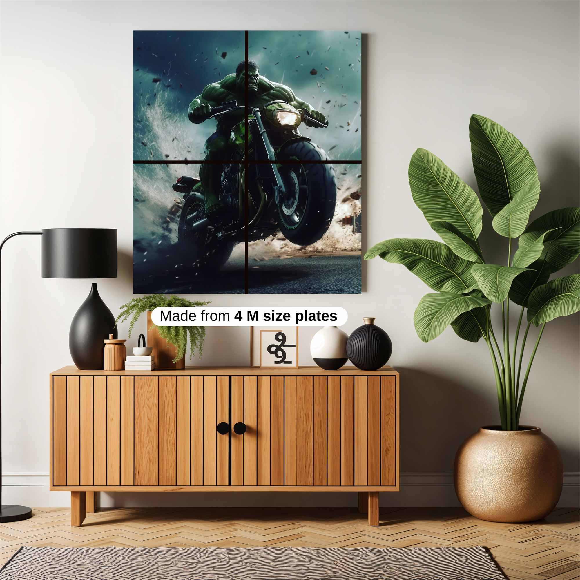 Hulk Rampage Safe Wall Magnetic / M