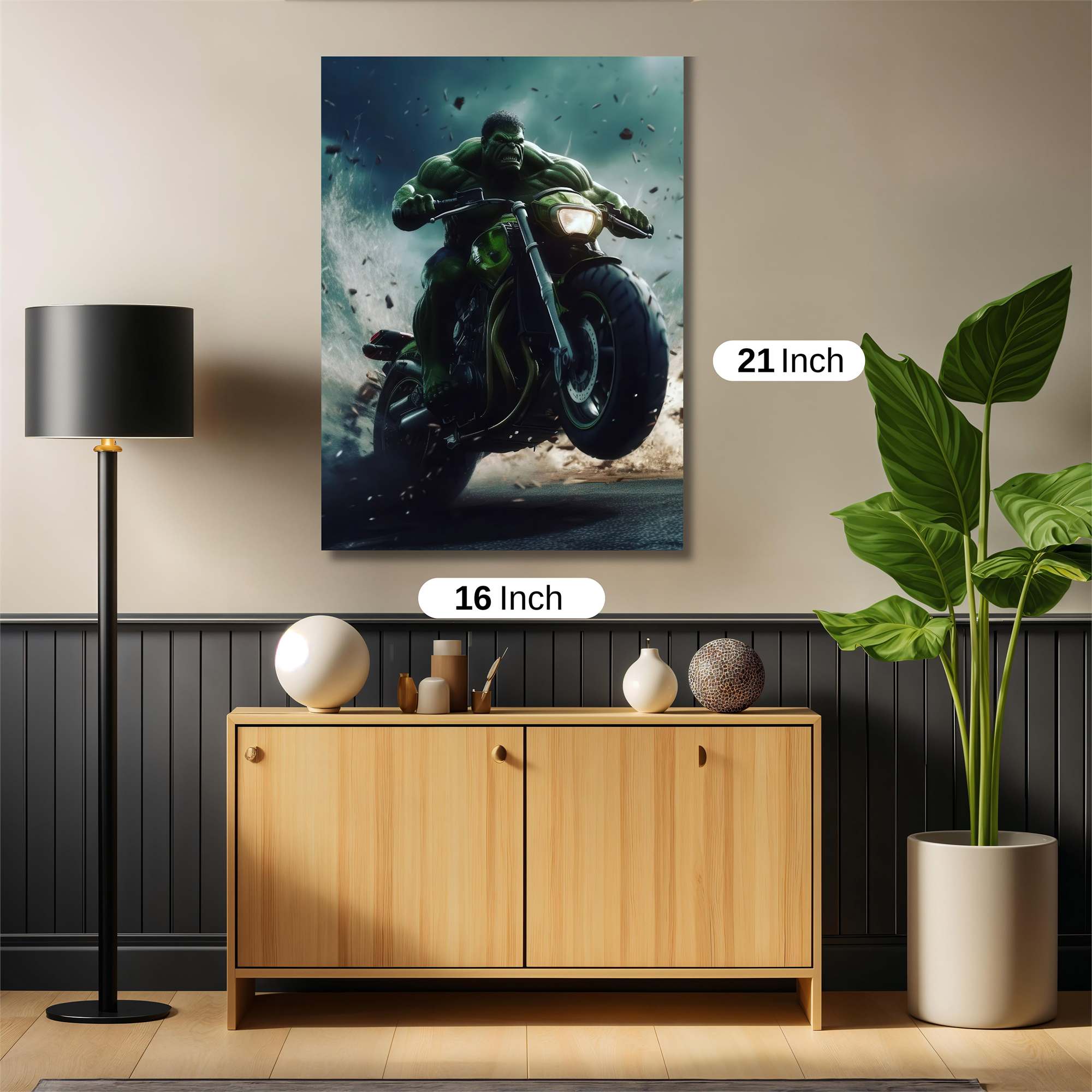 Hulk Rampage Safe Wall Magnetic / M