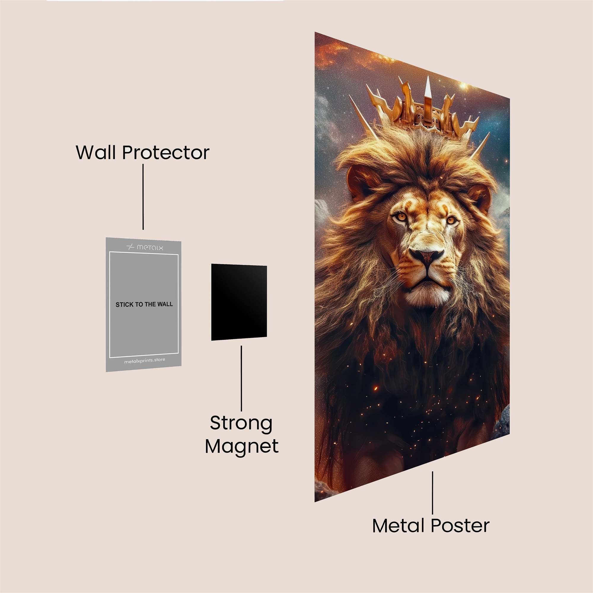 Lion Sovereign Safe Wall Magnetic / M