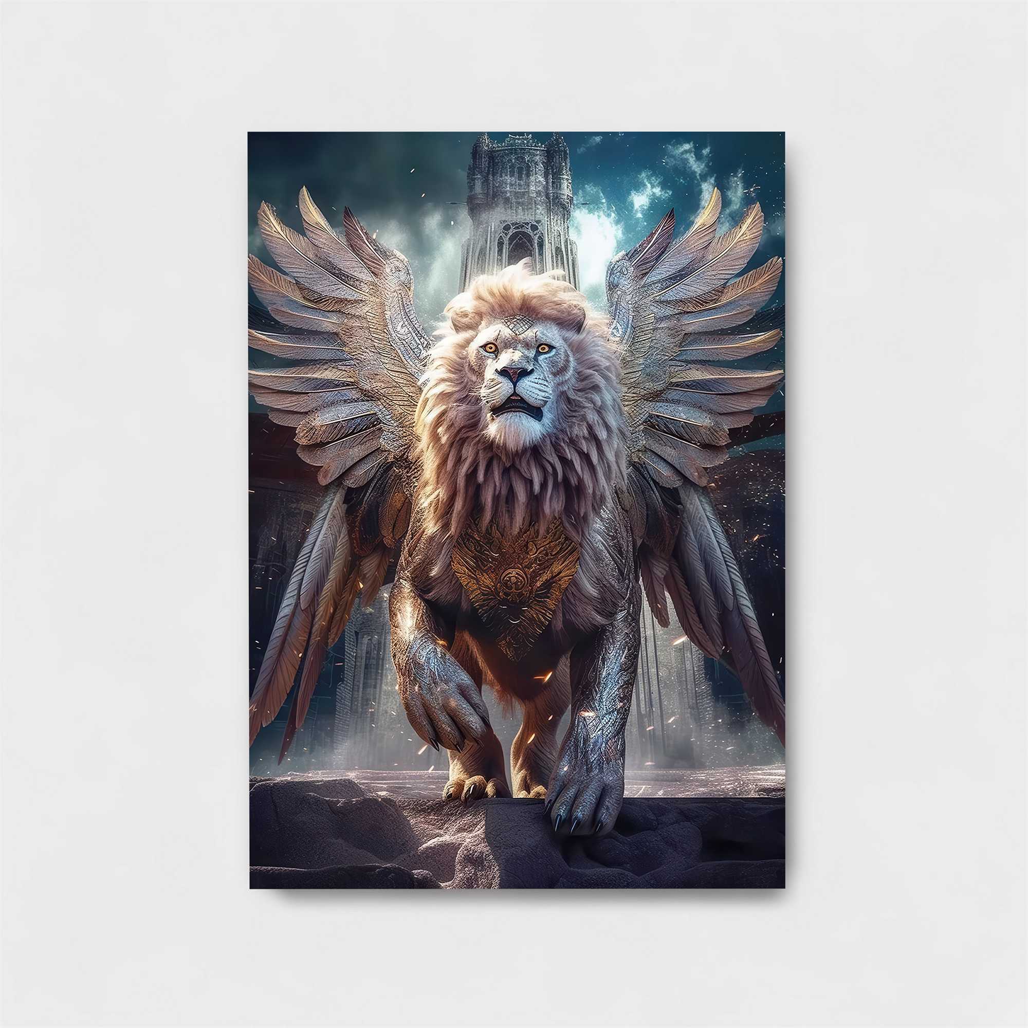 Lion Ascendant Safe Wall Magnetic / M