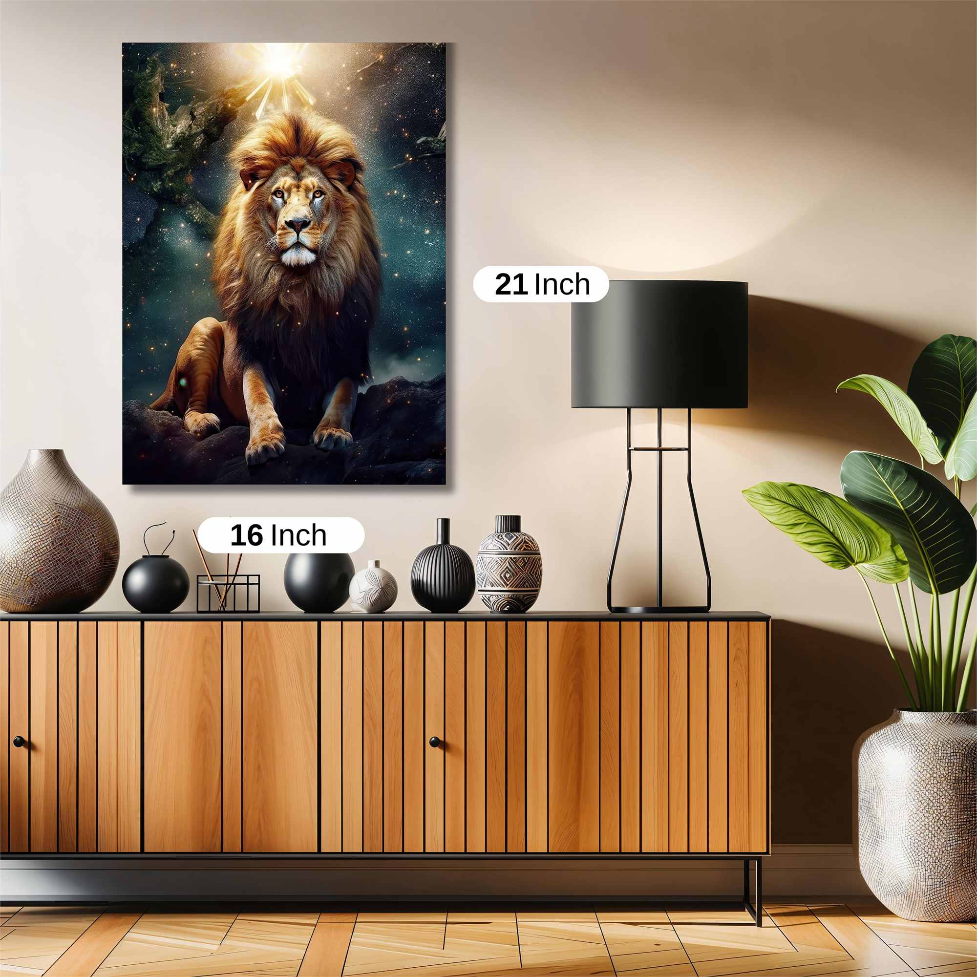 Lion Radiance Safe Wall Magnetic / M