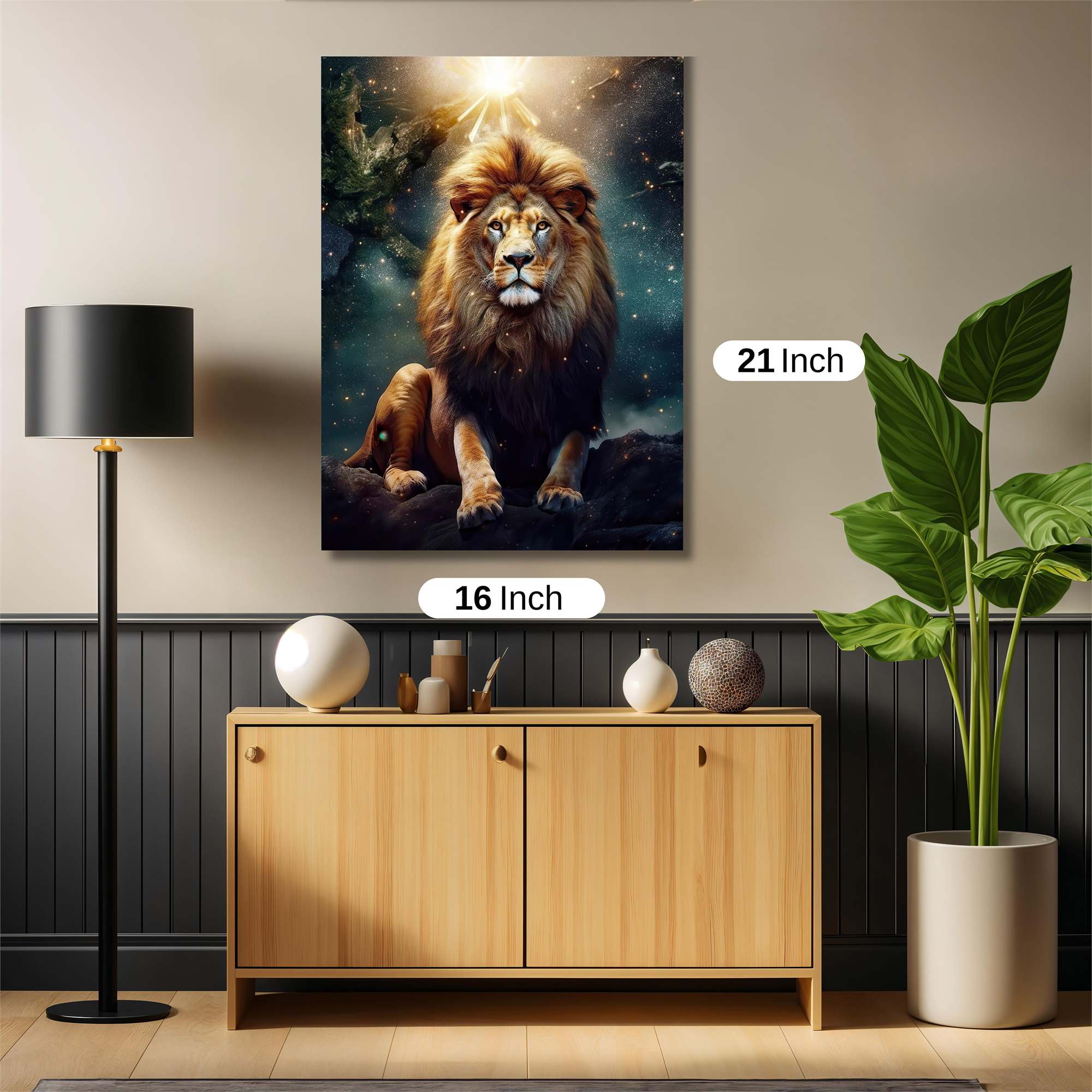 Lion Radiance Safe Wall Magnetic / M