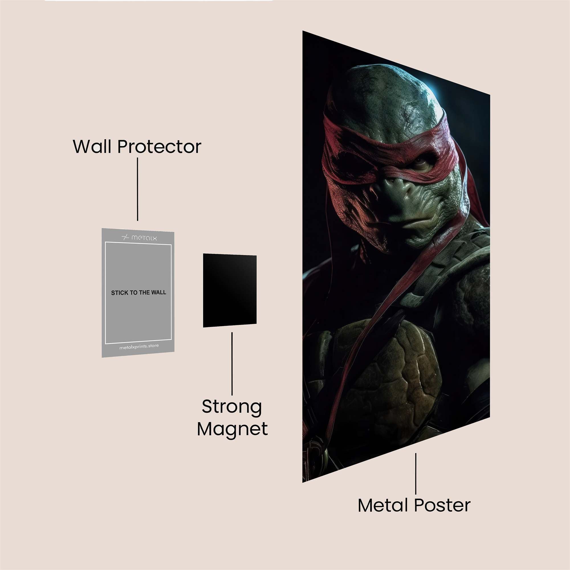 Raphael Resolute Safe Wall Magnetic / M