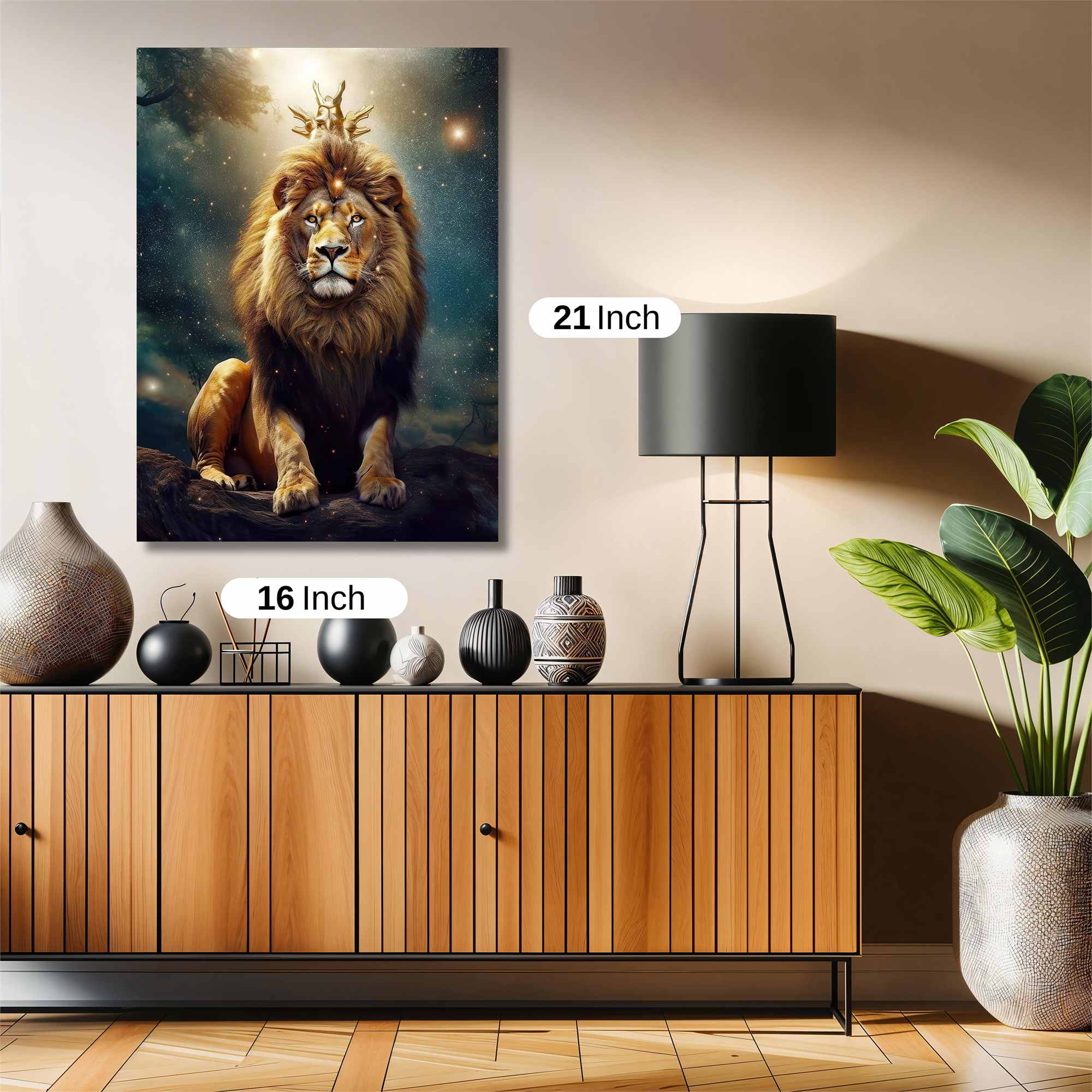 Lion Majestic Safe Wall Magnetic / M