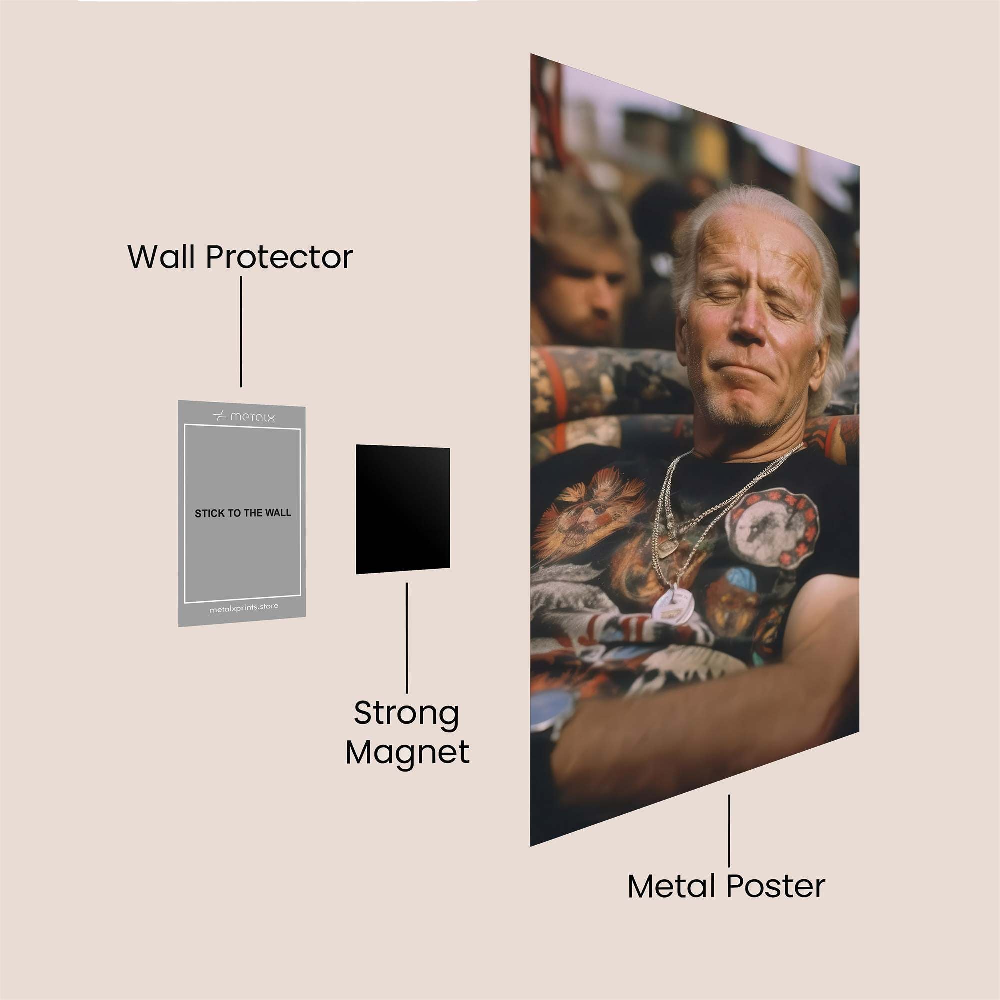 Patriot Restful Safe Wall Magnetic / M