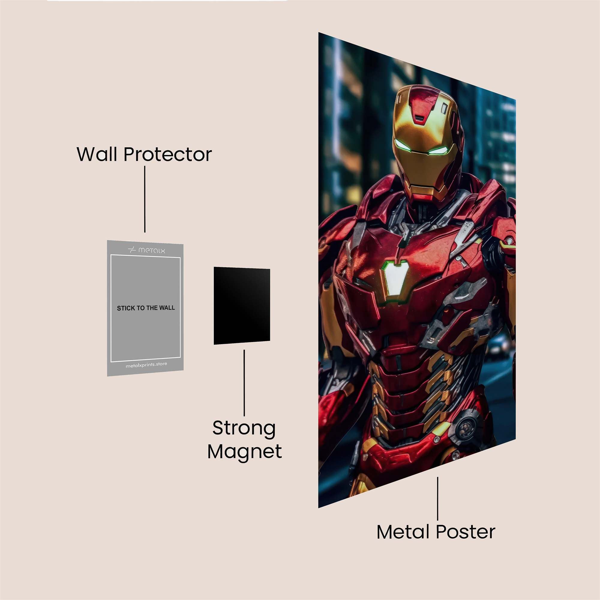Ironman Resolute Safe Wall Magnetic / M