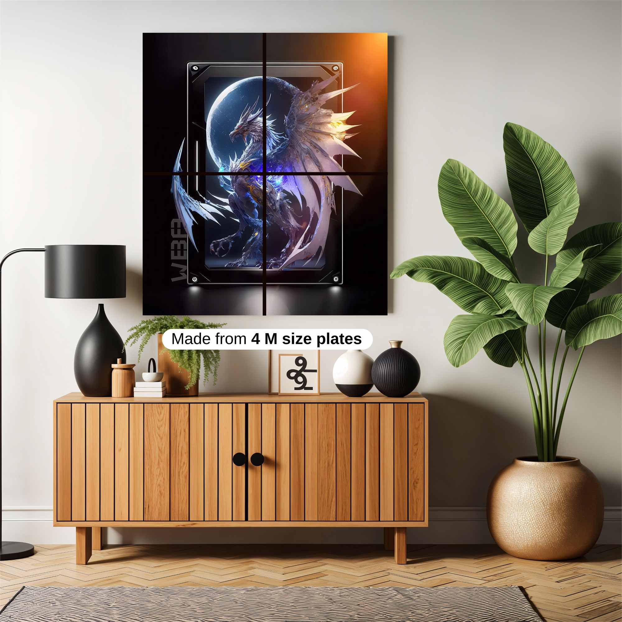 Dragon Radiant Safe Wall Magnetic / M