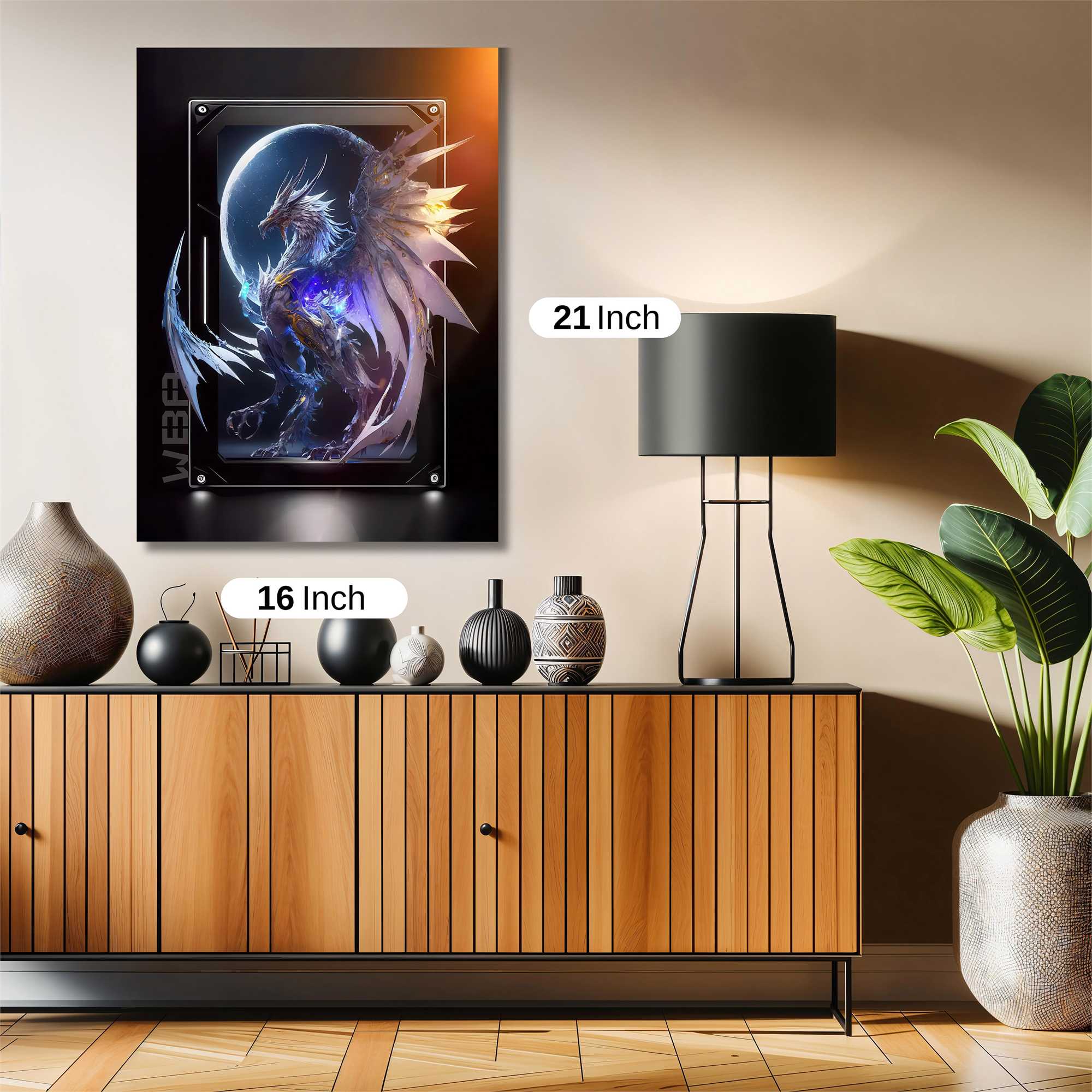 Dragon Radiant Safe Wall Magnetic / M