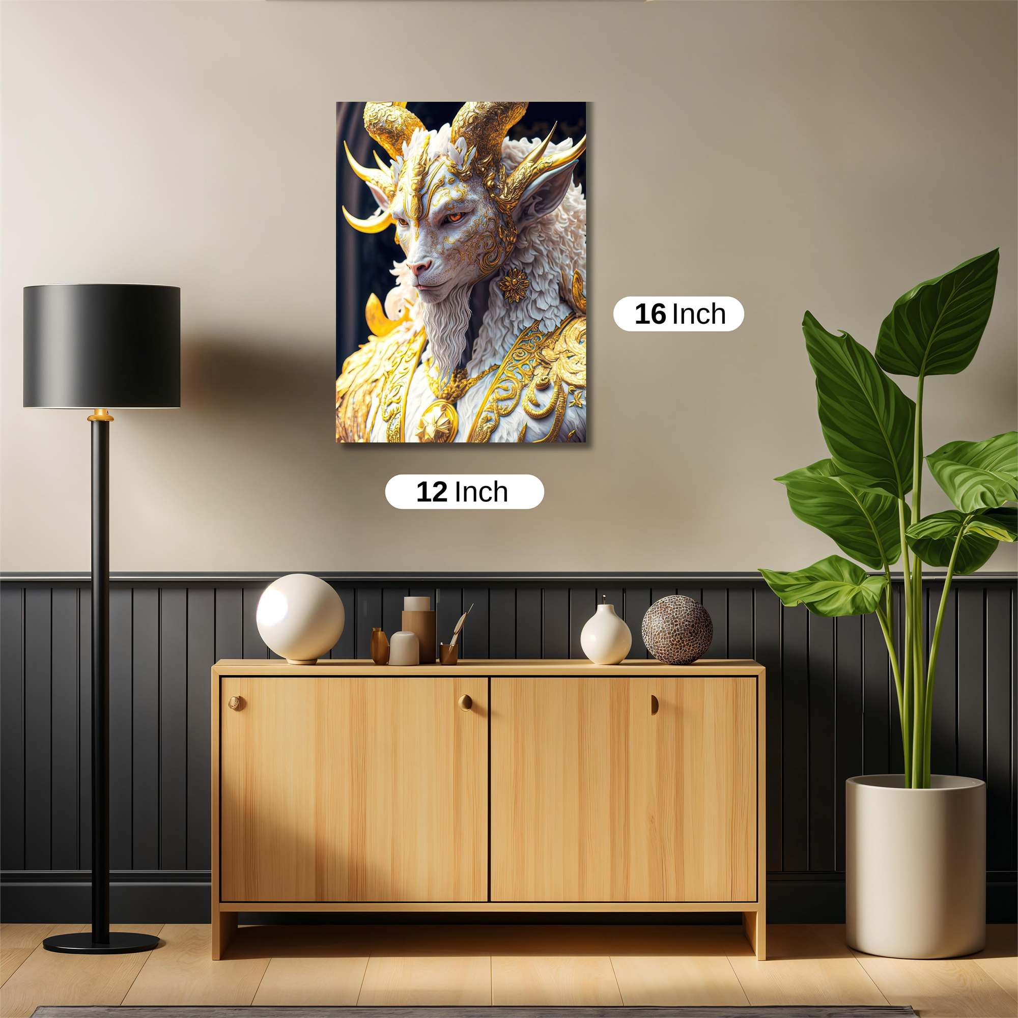 Golden Majesty Safe Wall Magnetic / M