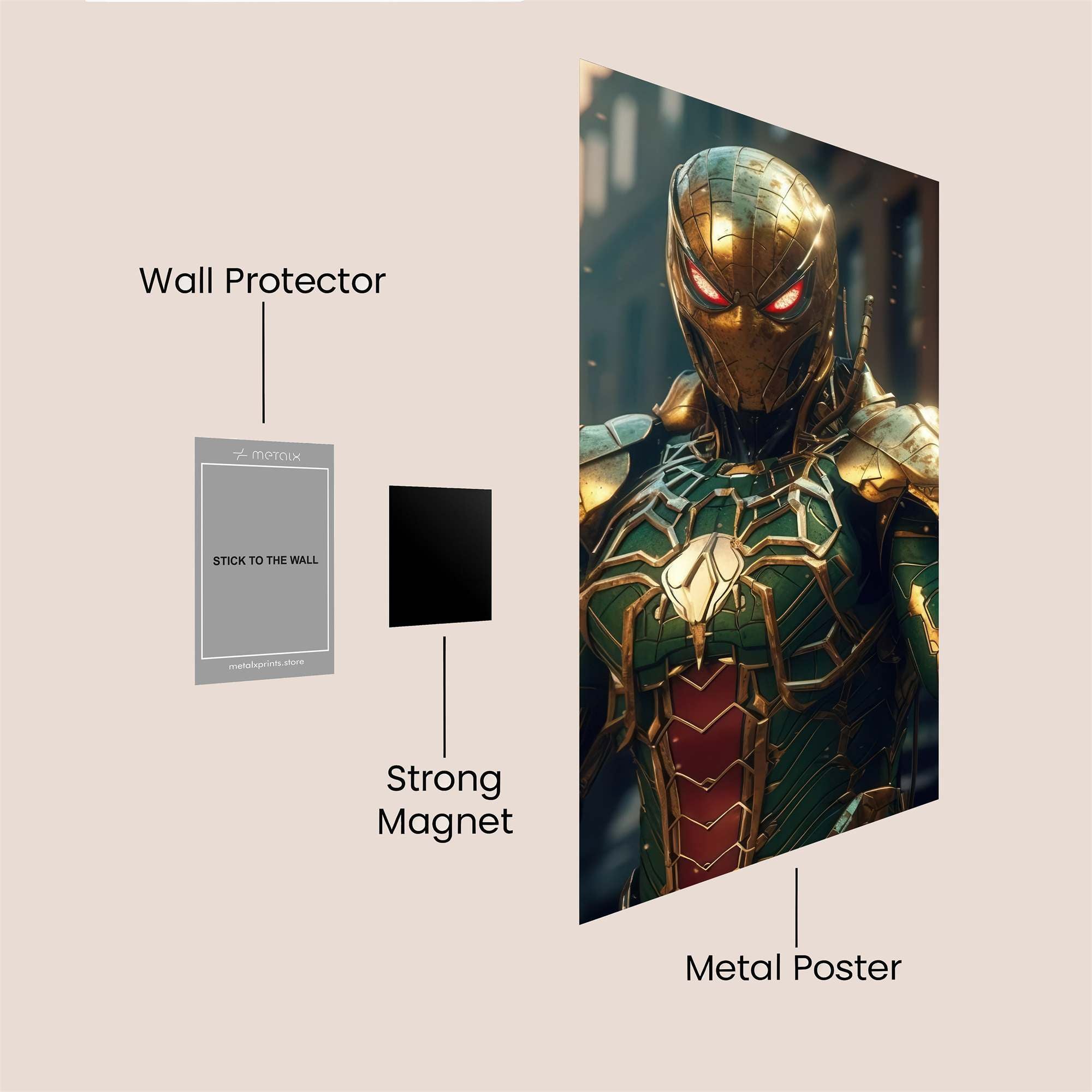 Scorpion Menace Safe Wall Magnetic / M