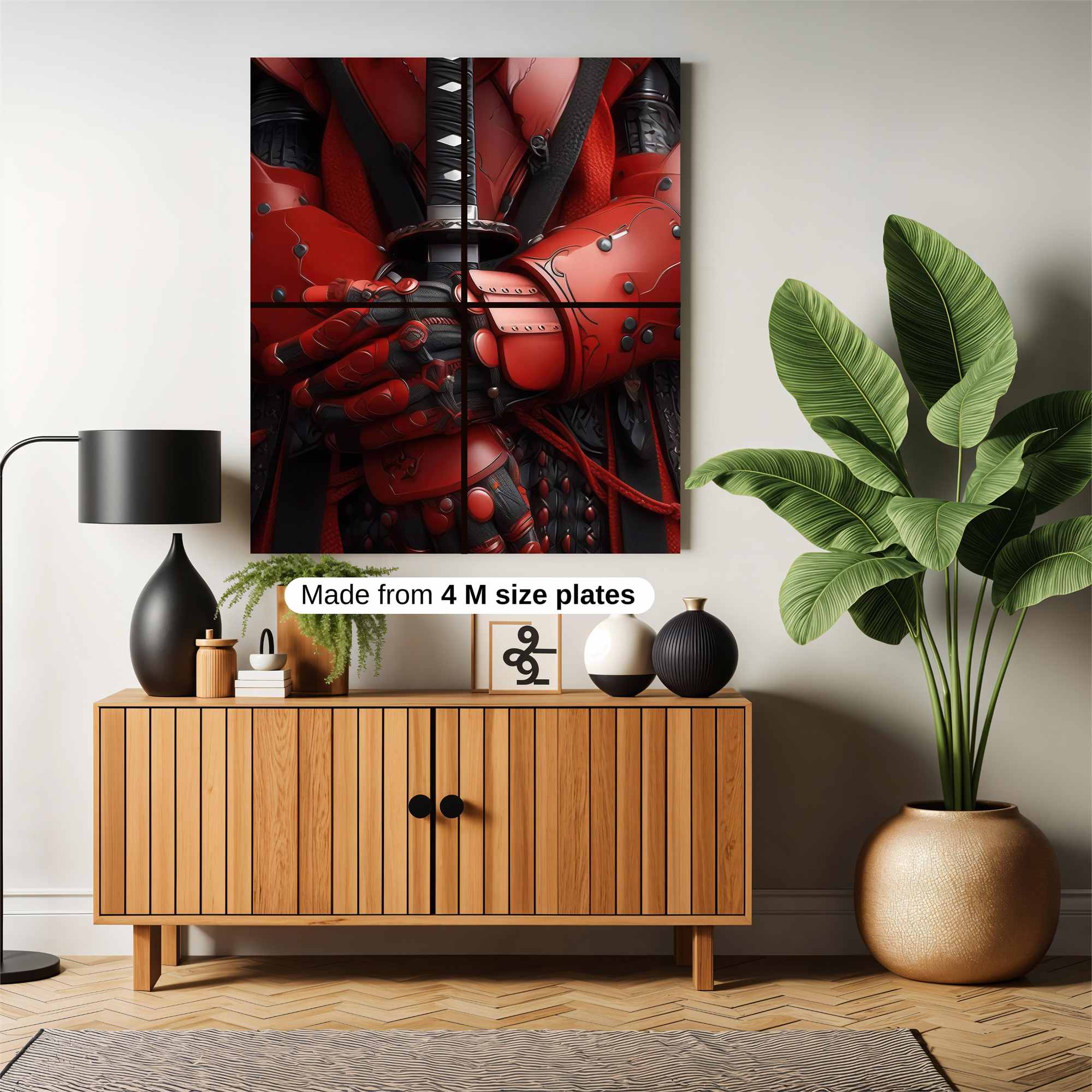 Samurai Serenity Safe Wall Magnetic / M