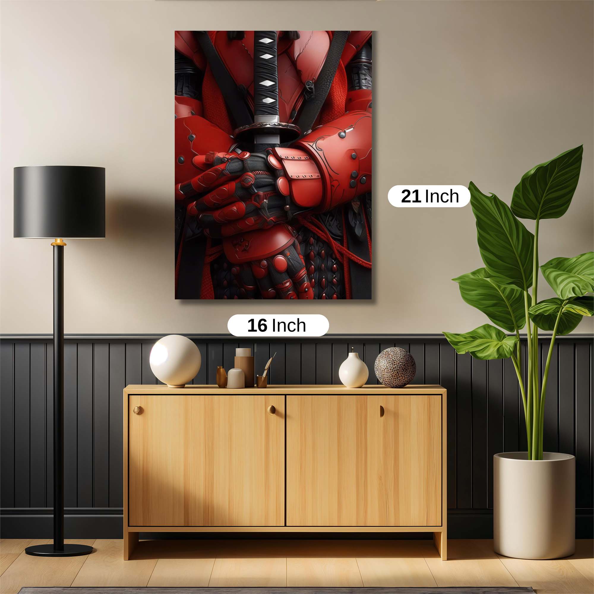 Samurai Serenity Safe Wall Magnetic / M