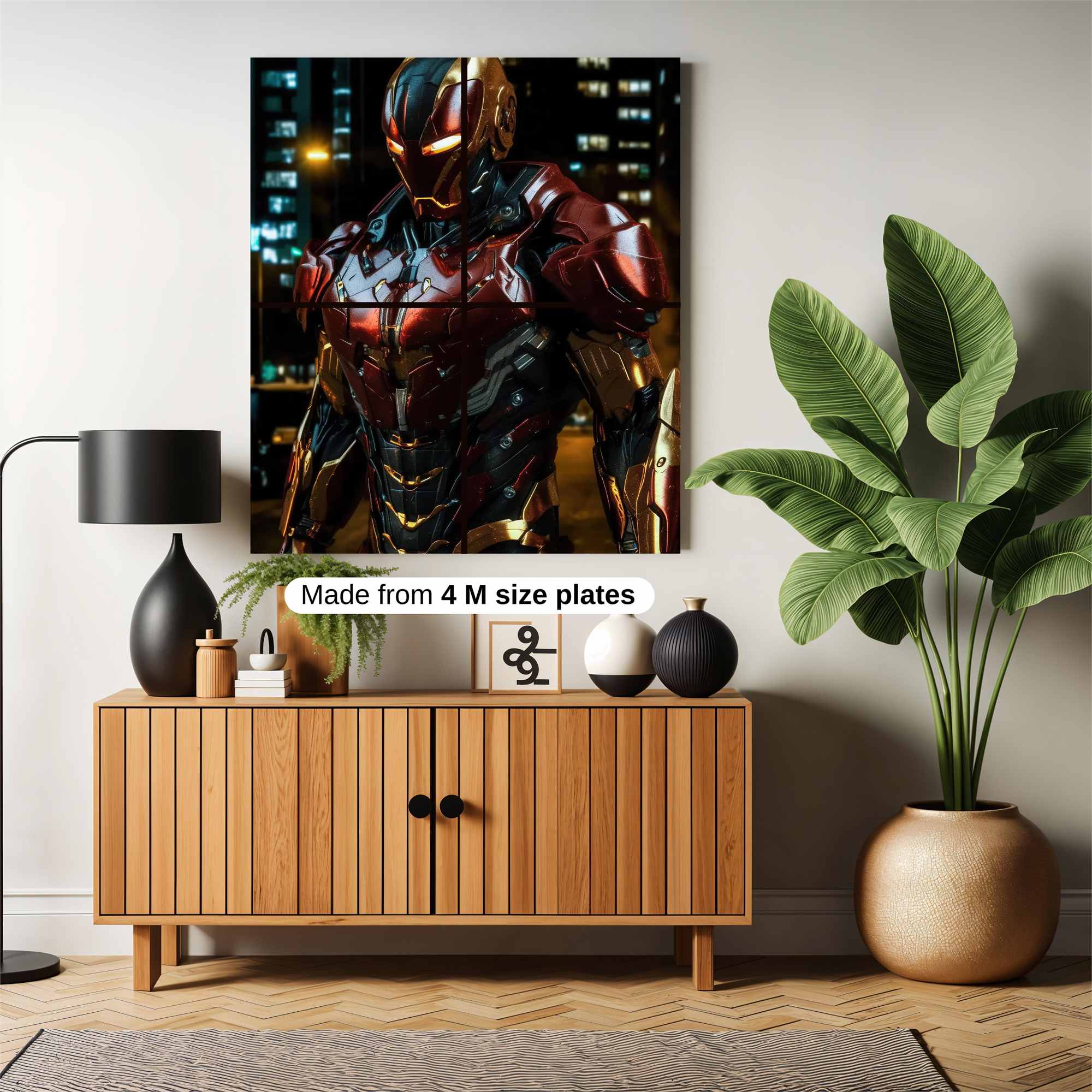 War Machine - Intimidating Safe Wall Magnetic / M