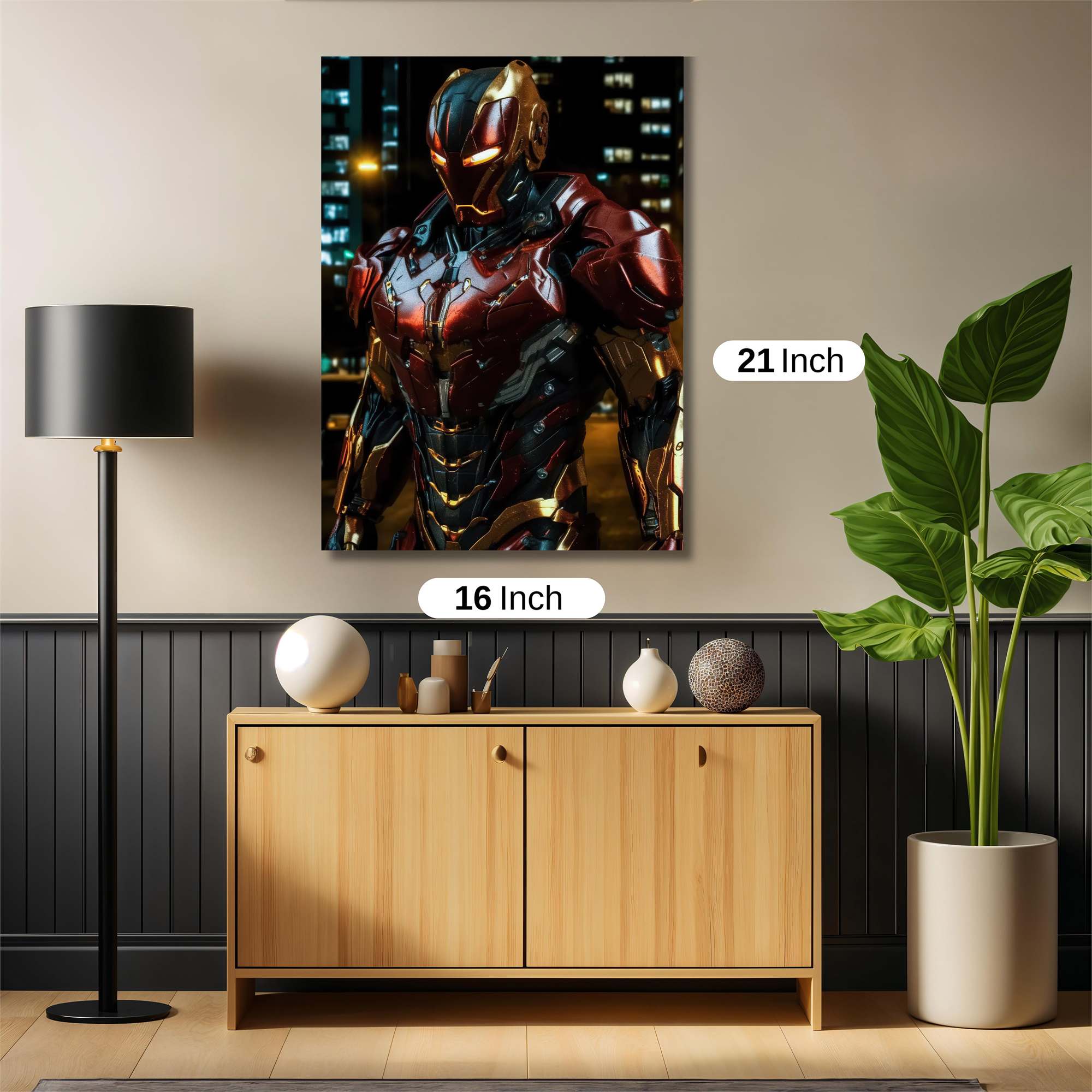 War Machine - Intimidating Safe Wall Magnetic / M