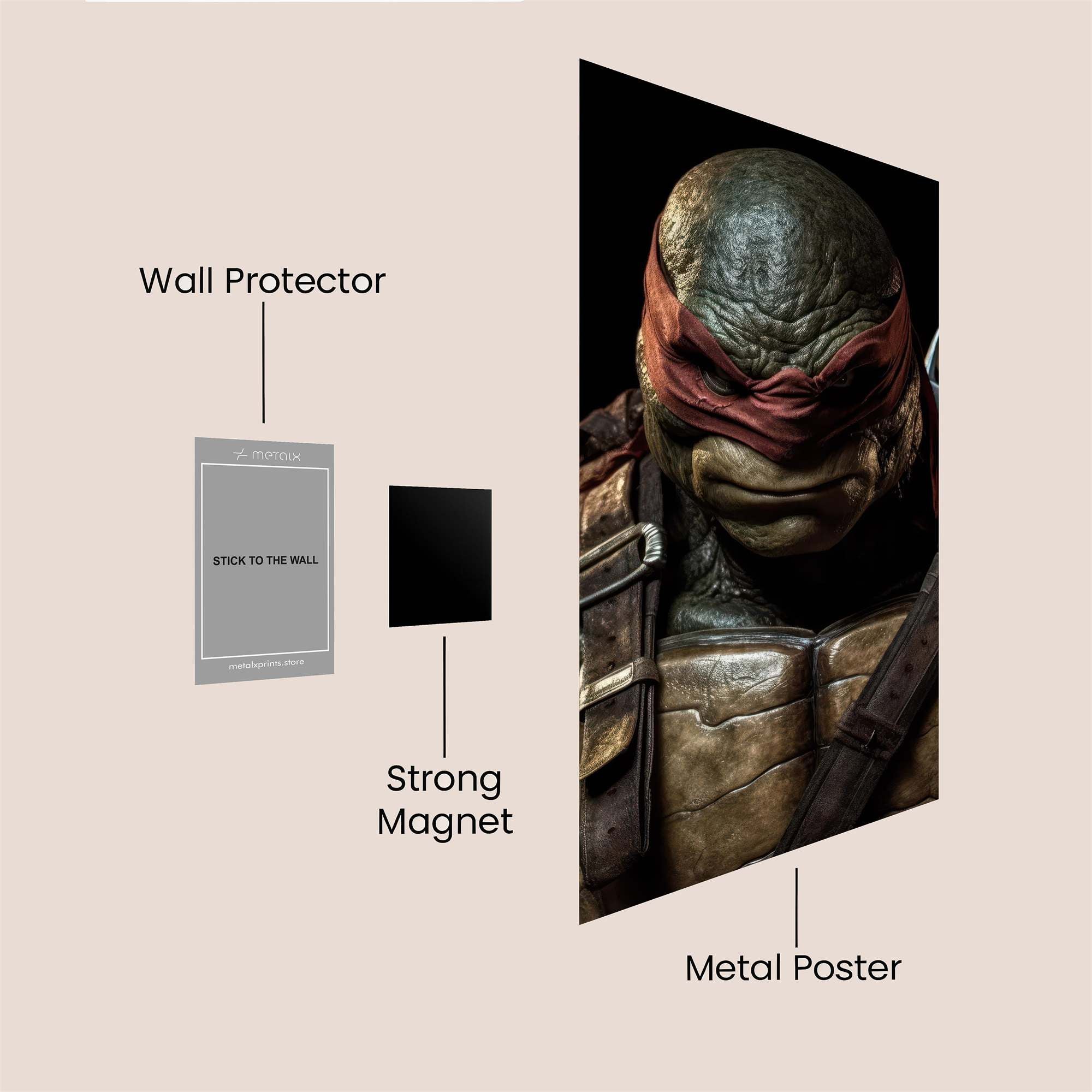 Raphael Resolute Safe Wall Magnetic / M