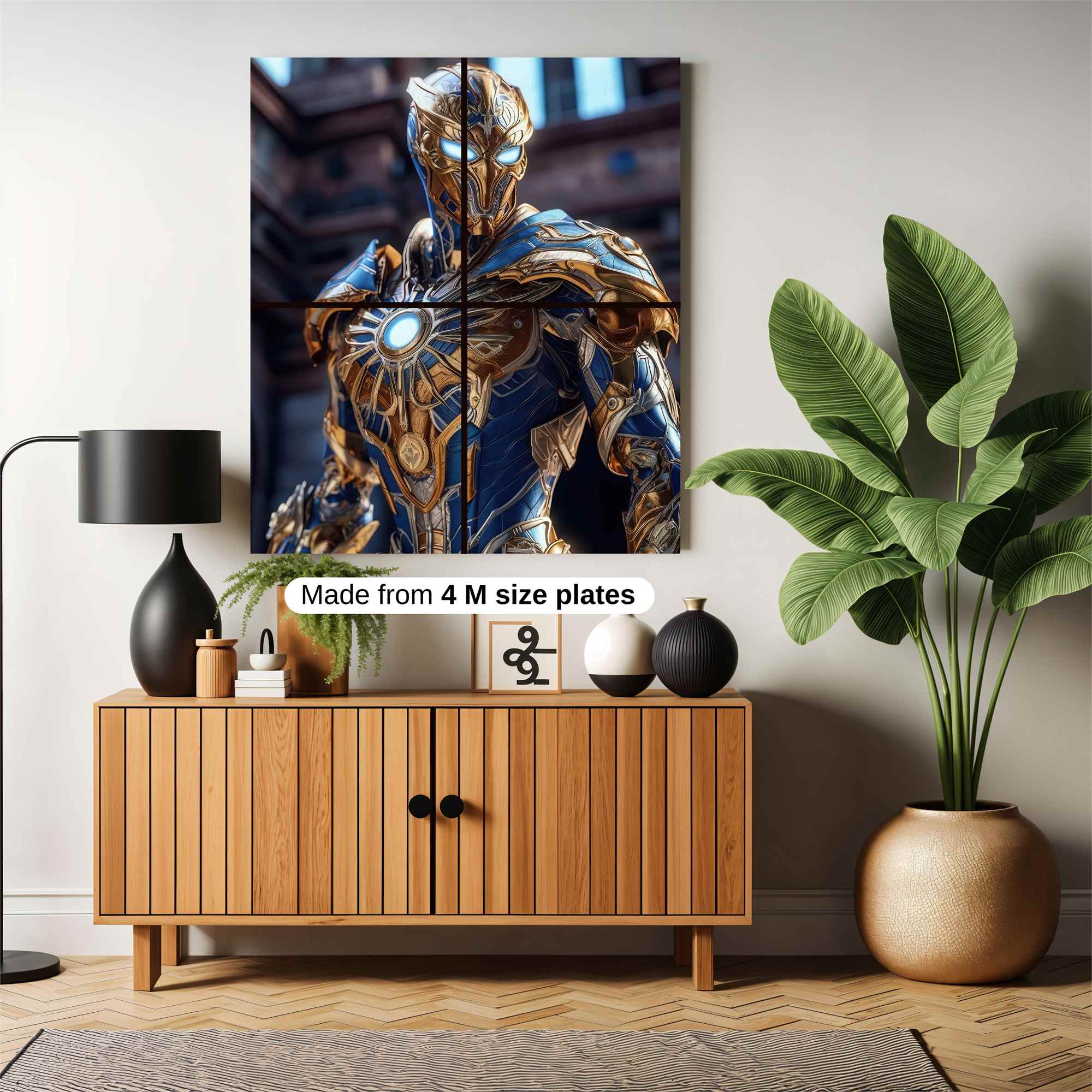 Blue Pharaoh Safe Wall Magnetic / M