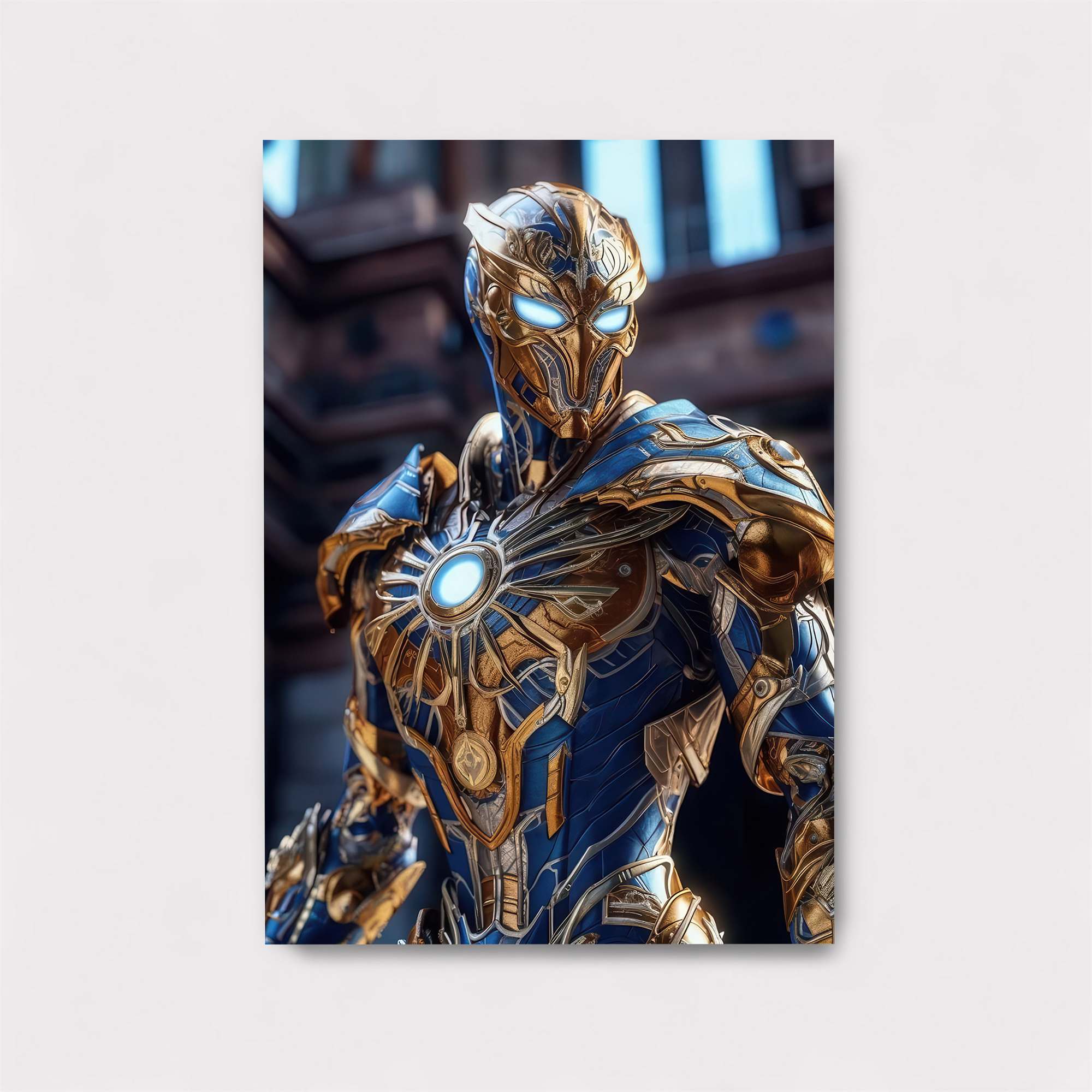 Blue Pharaoh Safe Wall Magnetic / M