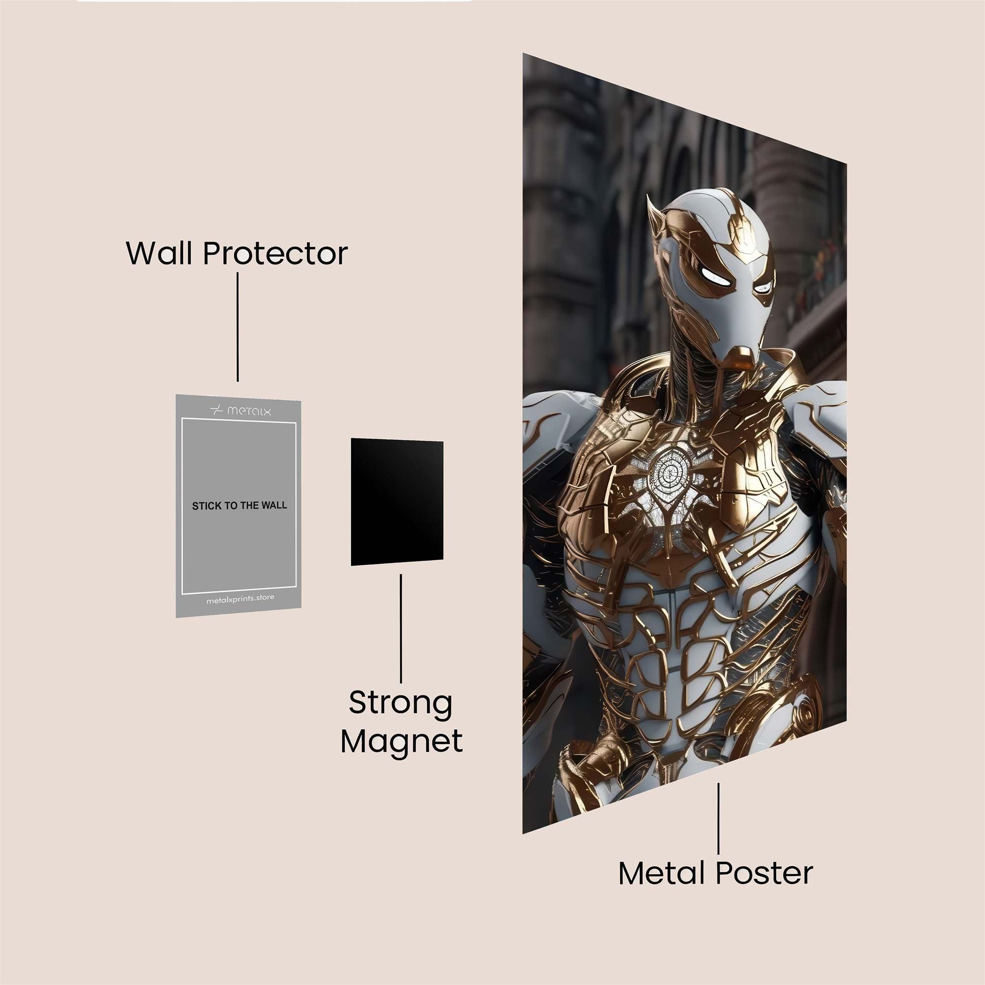 Spectre Serene Safe Wall Magnetic / M