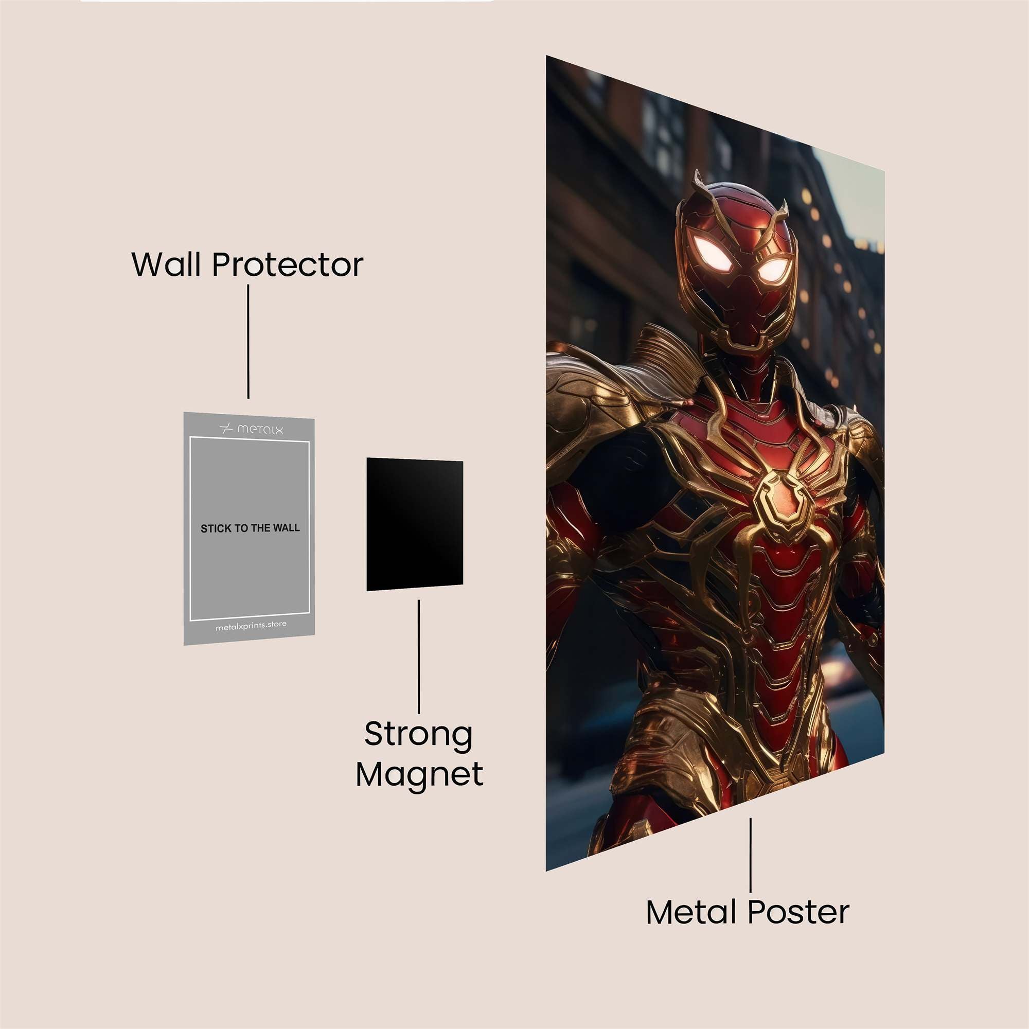 Ironheart Radiant Safe Wall Magnetic / M