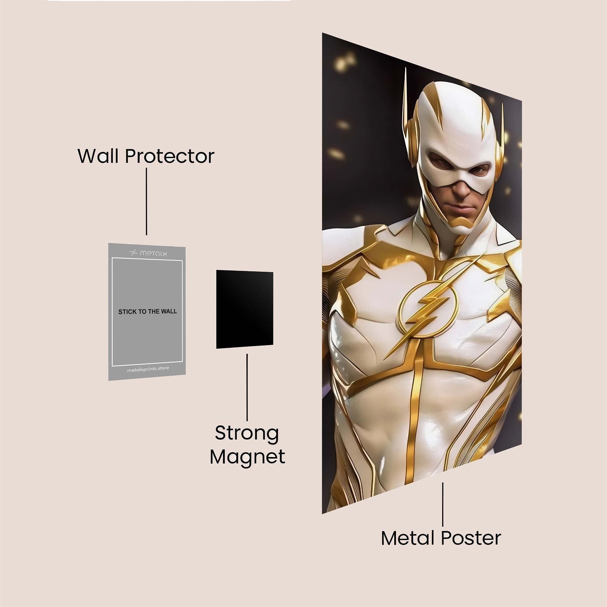 Flash Radiant Safe Wall Magnetic / M