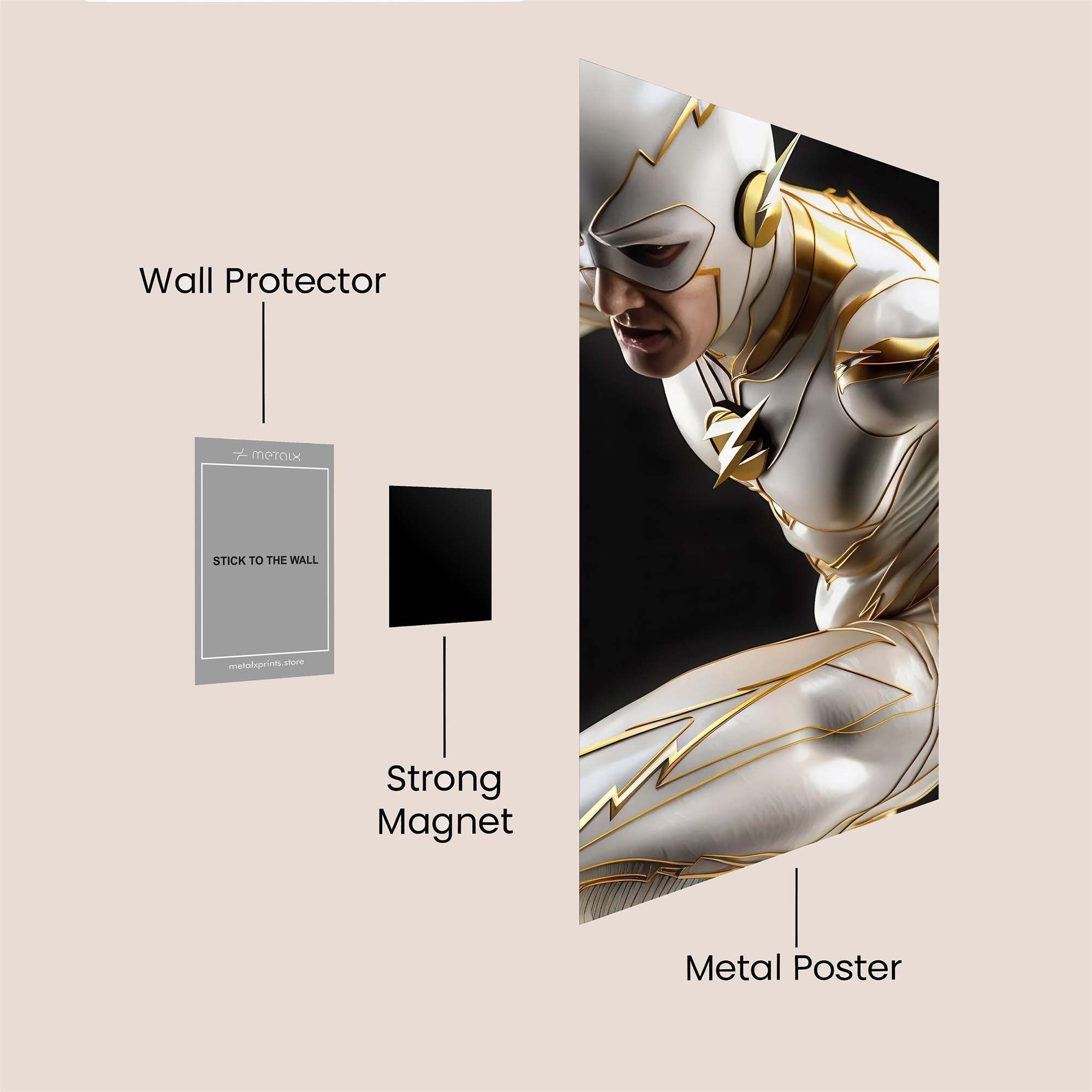 Flash Radiant Safe Wall Magnetic / M