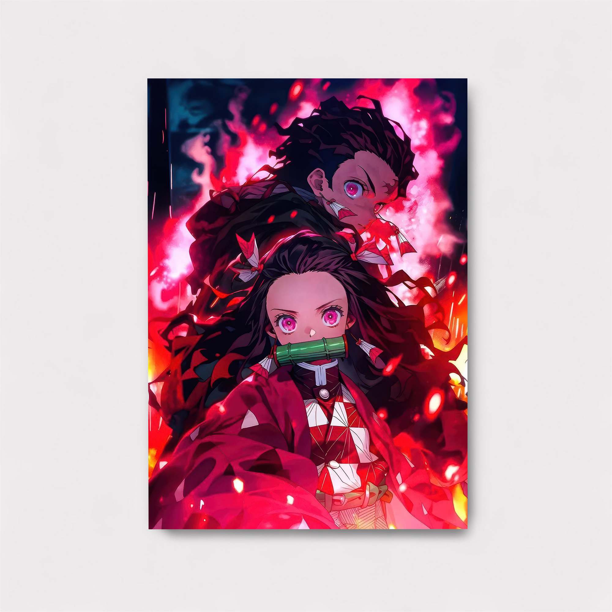 Nezuko Fierce Safe Wall Magnetic / M