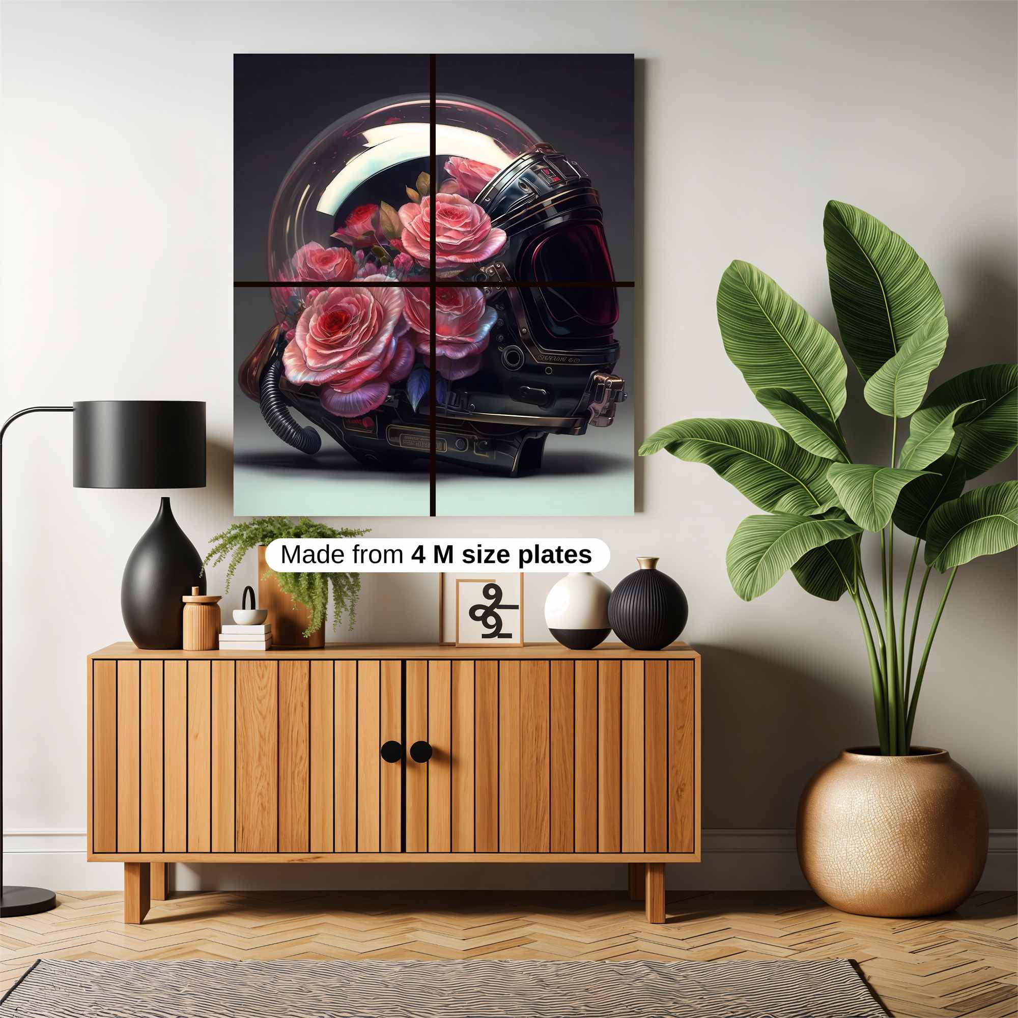 Rose Reverie Safe Wall Magnetic / M