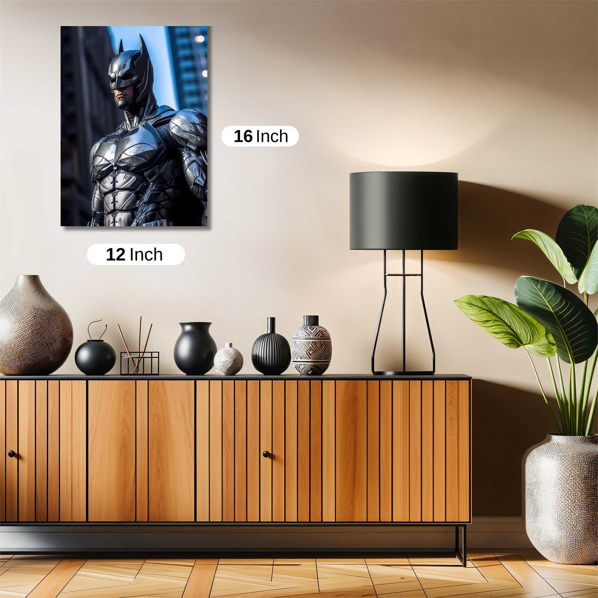 Batman Resolute Safe Wall Magnetic / M